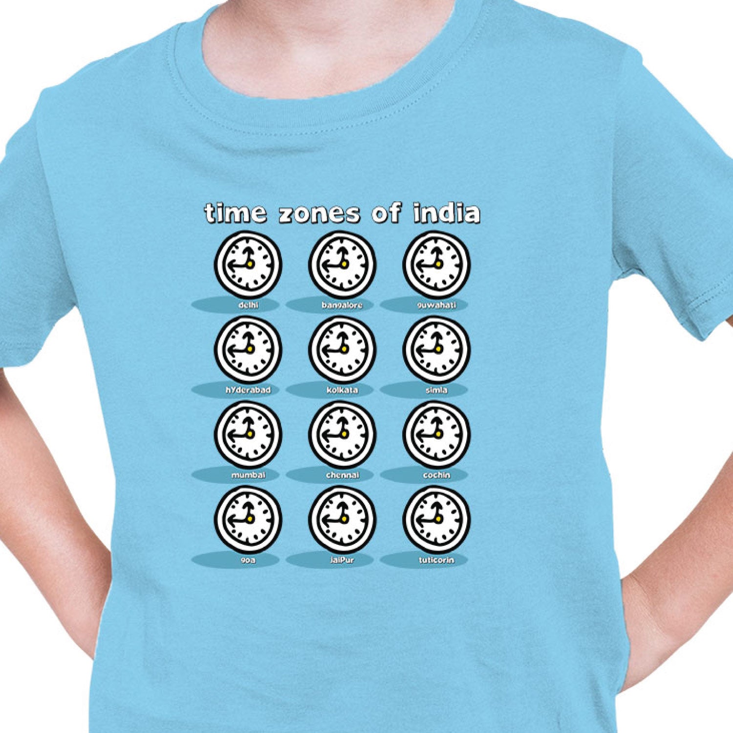 Tantra Time Zone Kids Cotton T-Shirt Everyday Casual Wear Original Since 1997 Shipping Globally