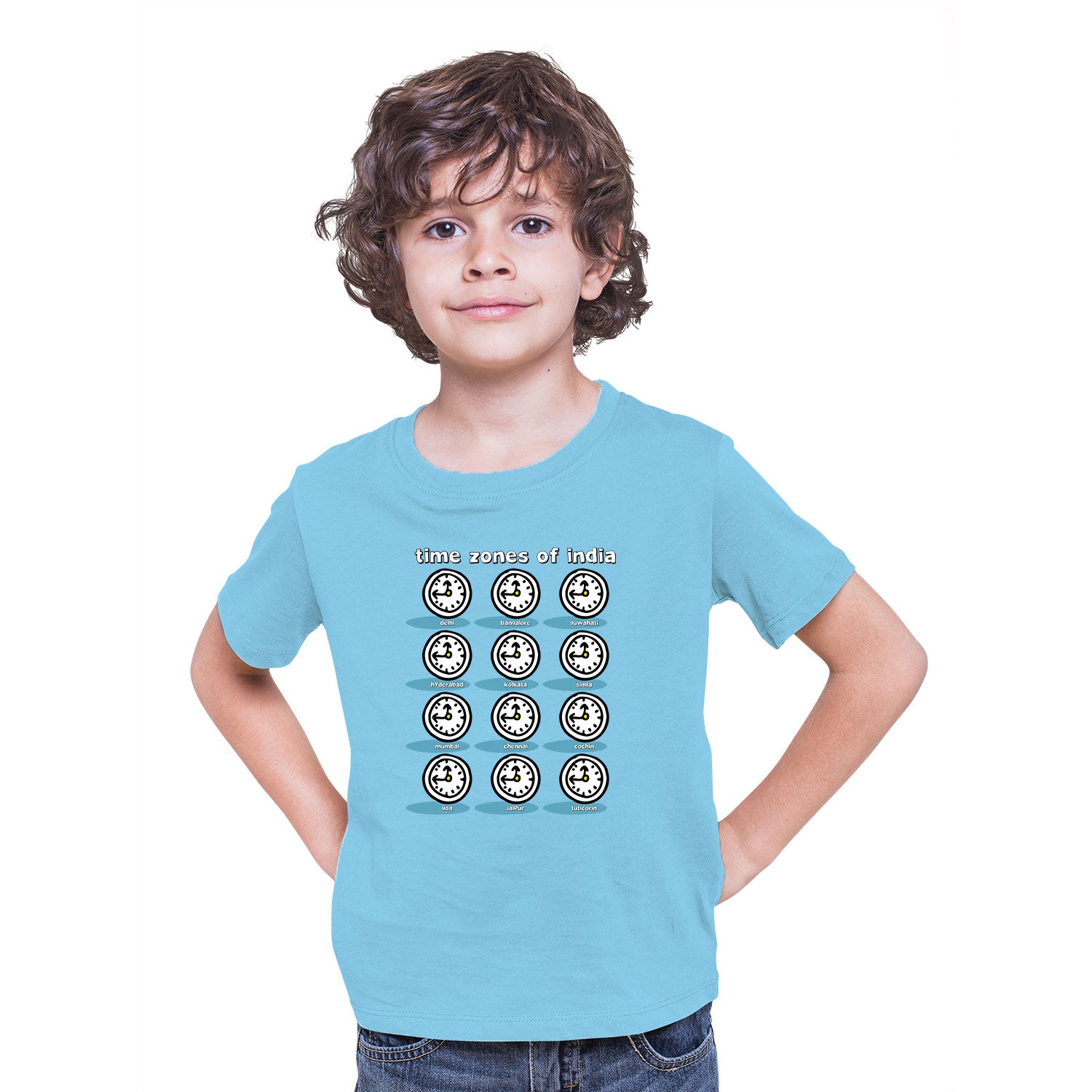 Tantra Time Zone Kids Cotton T-Shirt Everyday Casual Wear Original Since 1997 Shipping Globally