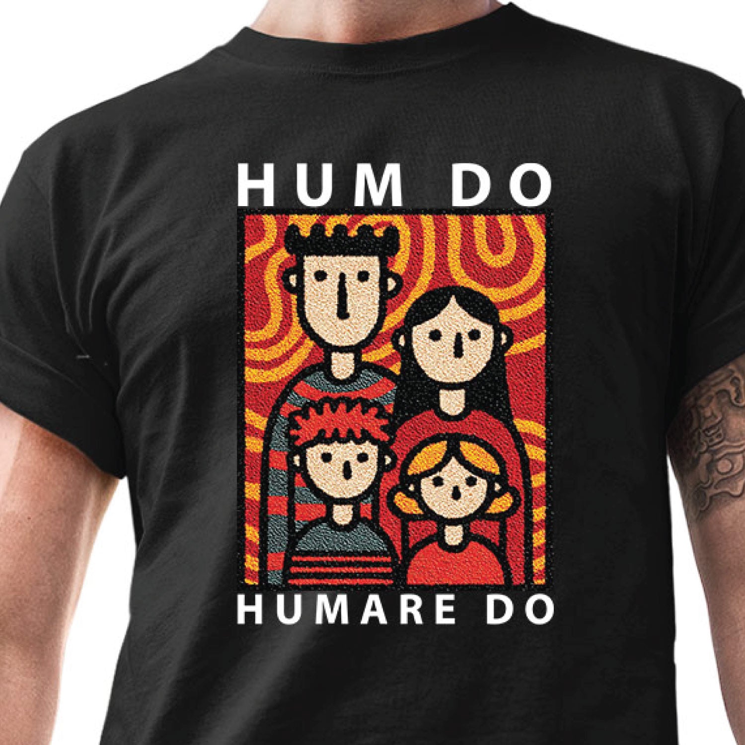 Tantra Happy Family Cotton Unisex T-Shirt Everyday Casual Wear Original Since 1997 Shipping Globally