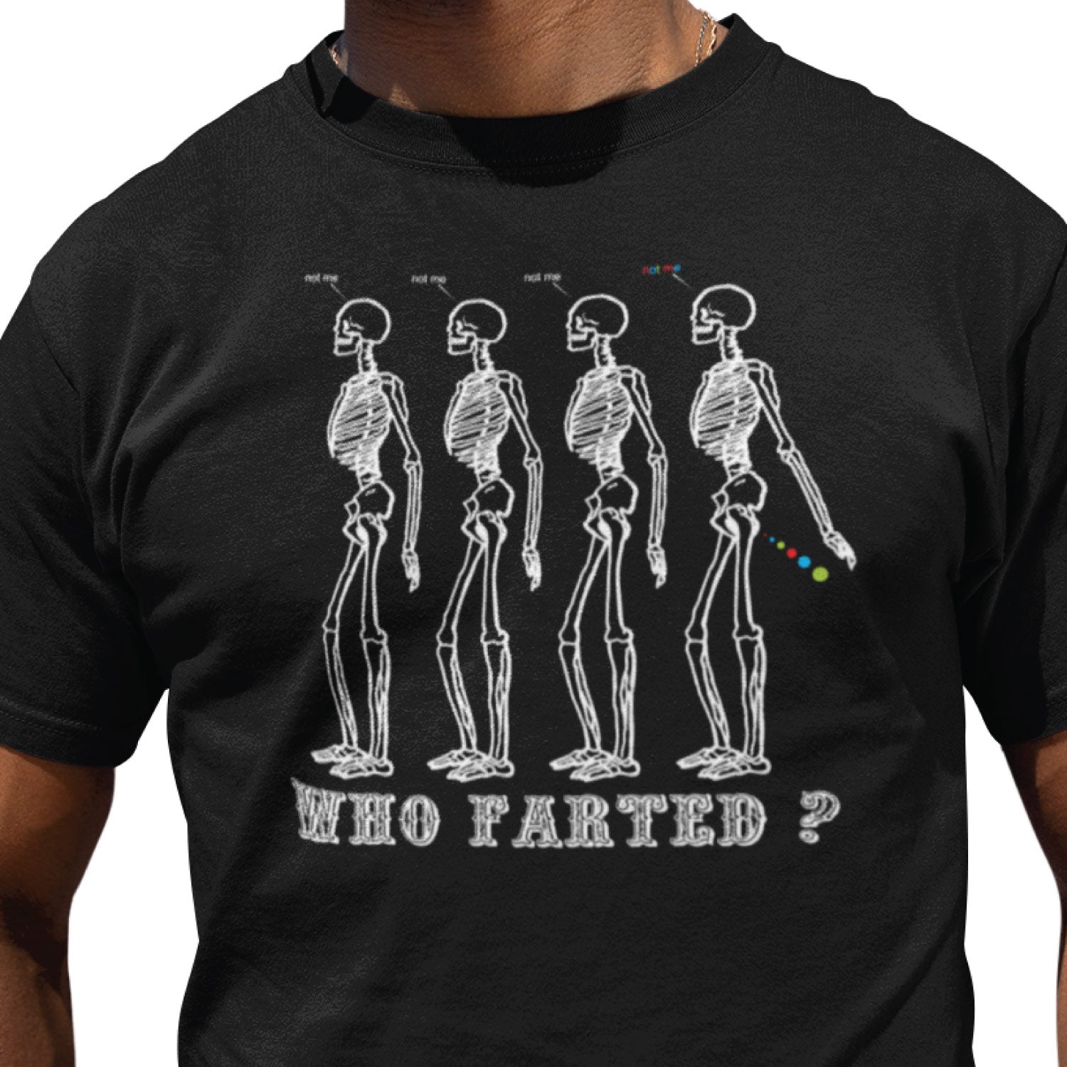 Tantra Who Farted Cotton Unisex T-Shirt Everyday Casual Wear Original Since 1997 Shipping Globally