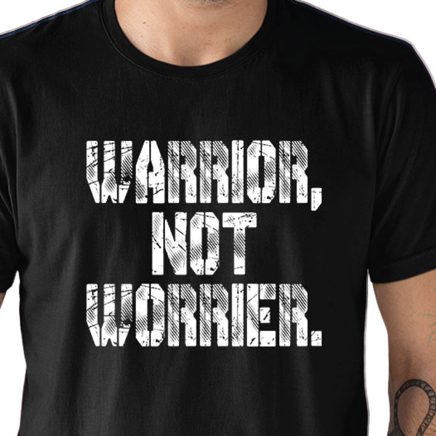 Tantra Not Worrier Cotton Unisex T-Shirt Everyday Casual Wear Original Since 1997 Shipping Globally