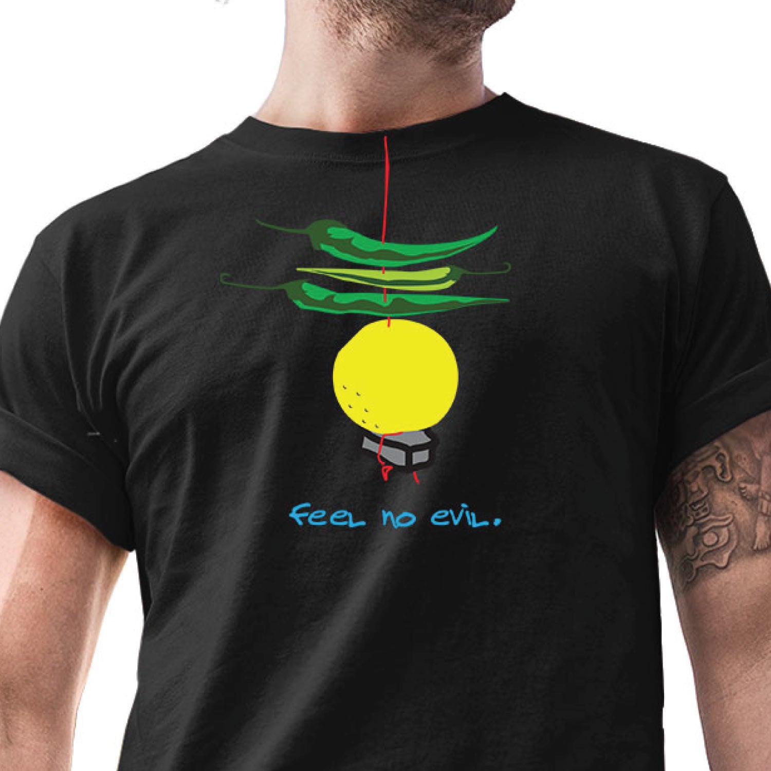 Lemon – Tantra Original Since 1997 – Unisex Cotton Tee Everyday Wear – Shipping Globally!