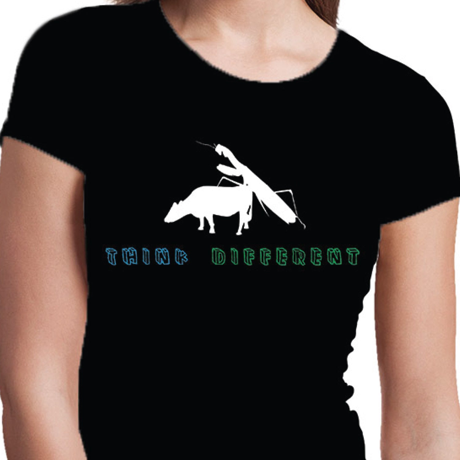 Tantra Think Different Women’s Cotton T-Shirt Everyday Casual Wear Original Since 1997 Shipping Globally