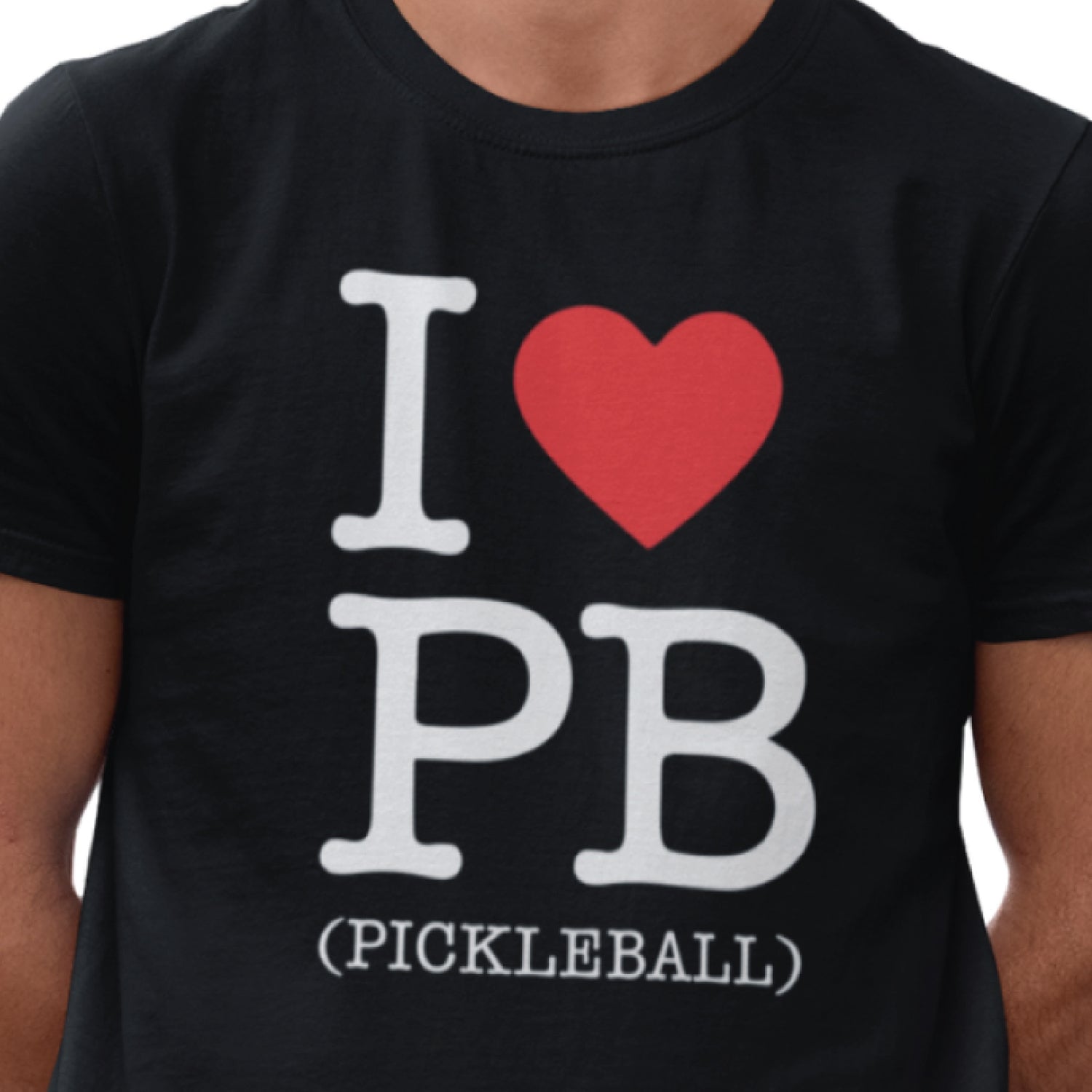 Tantra I Love Pickleball Graphic Print Cotton Unisex T-shirt Everyday Comfort Wear Original Since 1997 Shipping Globally