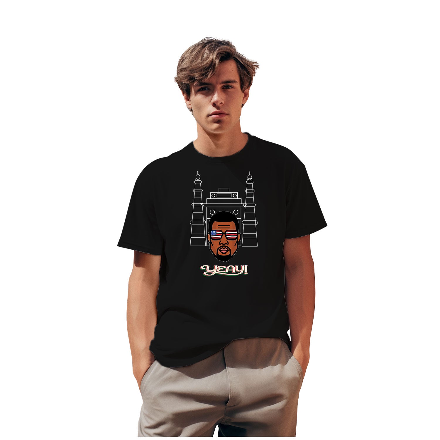 Tantra Yeah-Kanye Music Graphic Cotton Unisex T-Shirt Everyday Casual Wear Original Since 1997 Shipping Globally