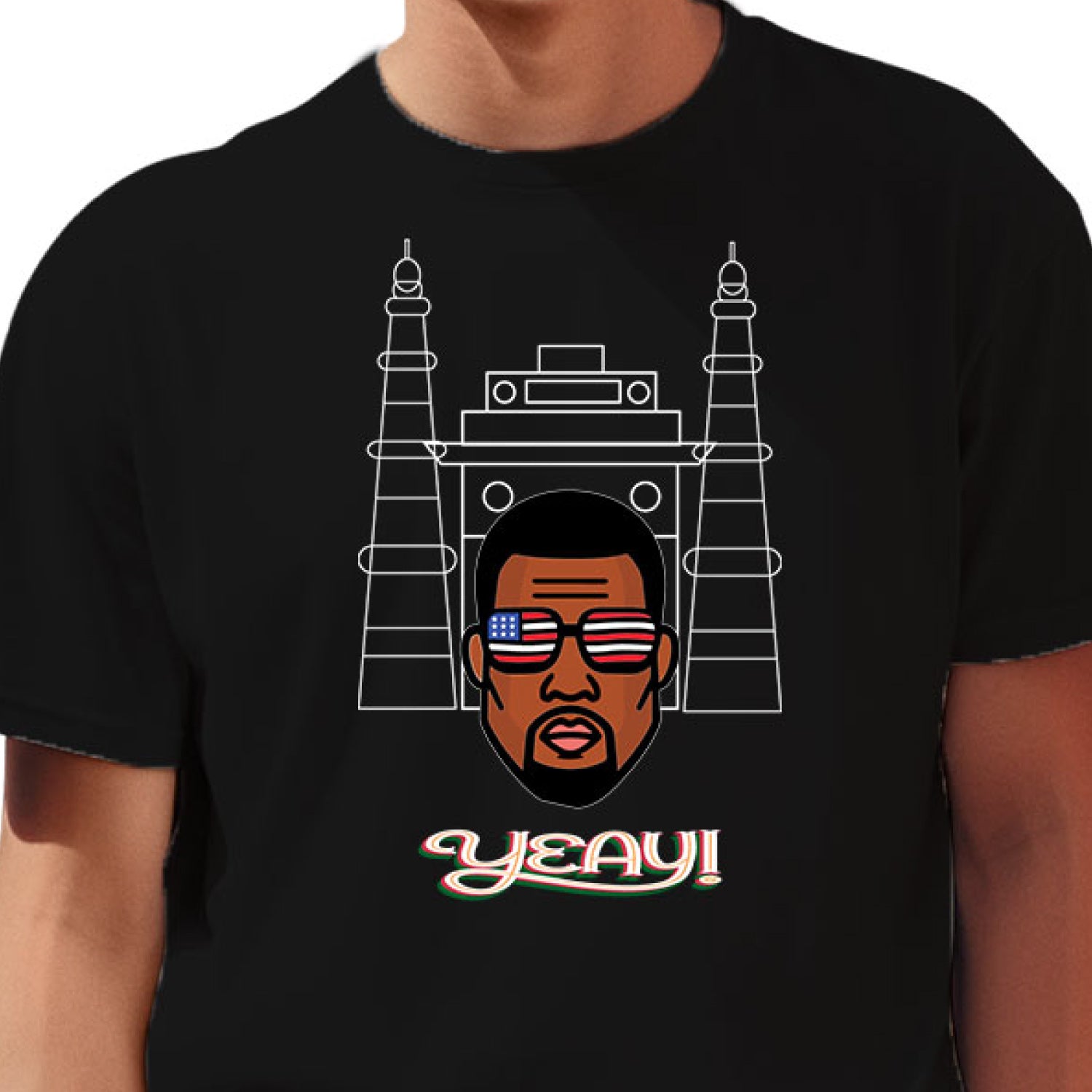 Tantra Yeah-Kanye Music Graphic Cotton Unisex T-Shirt Everyday Casual Wear Original Since 1997 Shipping Globally