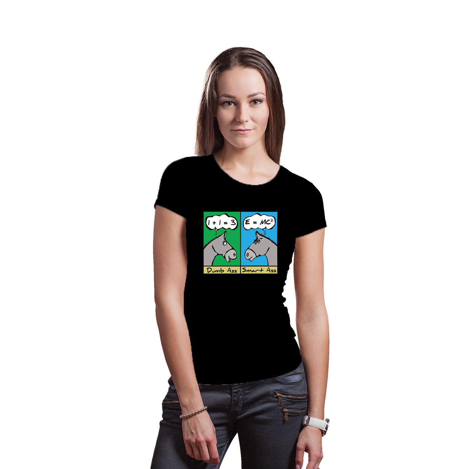 Tantra Smart Ass Women’s T-Shirt Everyday Casual Wear Original Since 1997 Shipping Globally