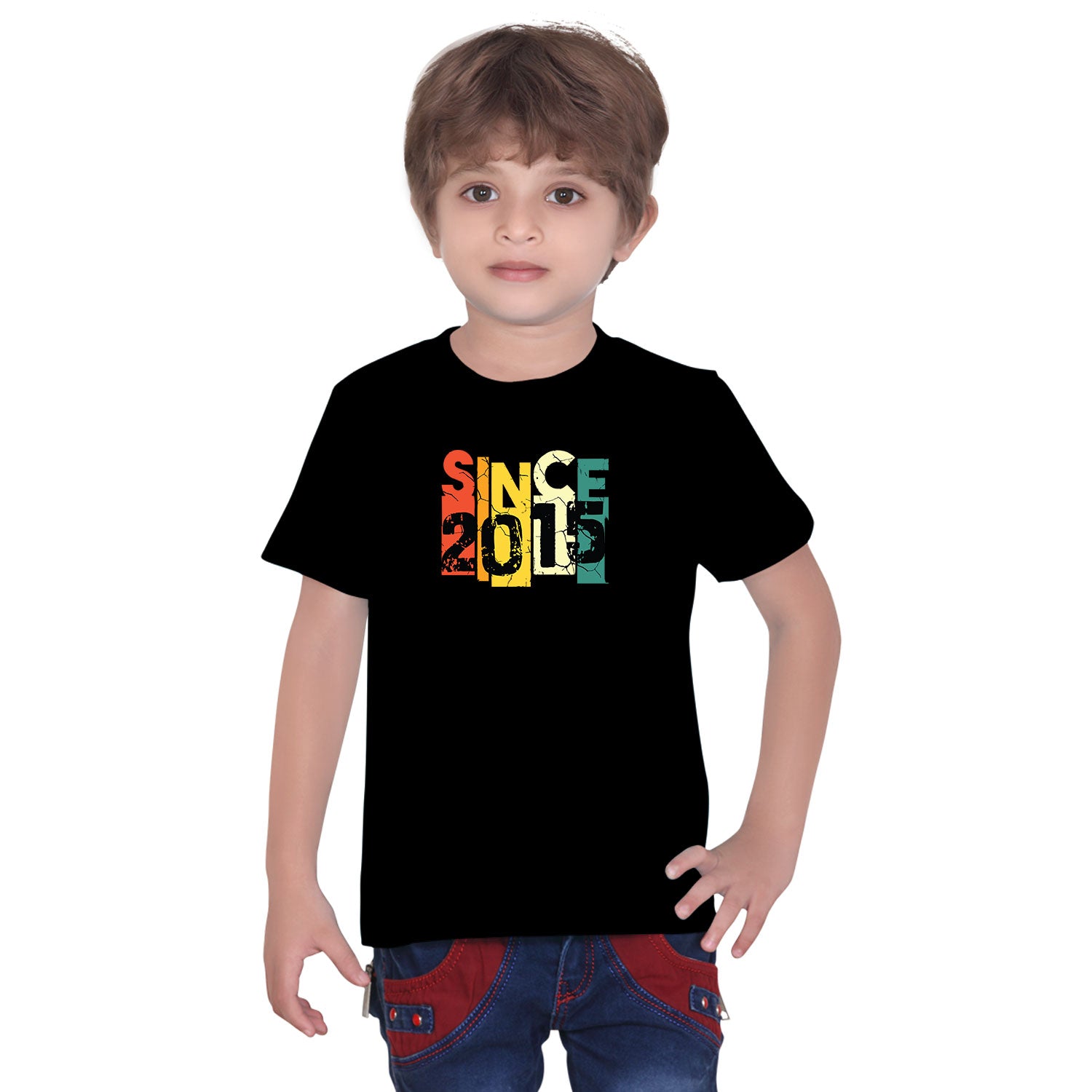 Tantra Since 2013-23 Kids Birthday Graphic Cotton T-shirt Original Brand Since 1997 Shipping Globally