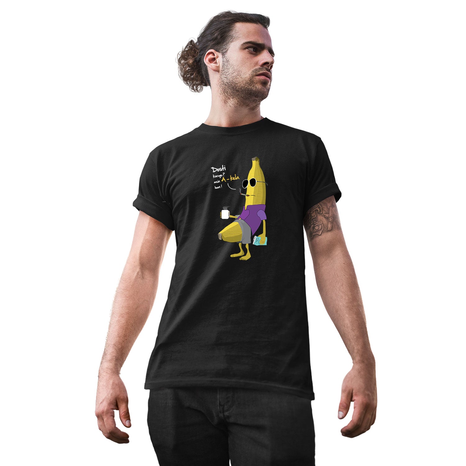 A-Kela Tantra Original Since 1997 Unisex Cotton Tee for Everyday Wear Shipping Worldwide