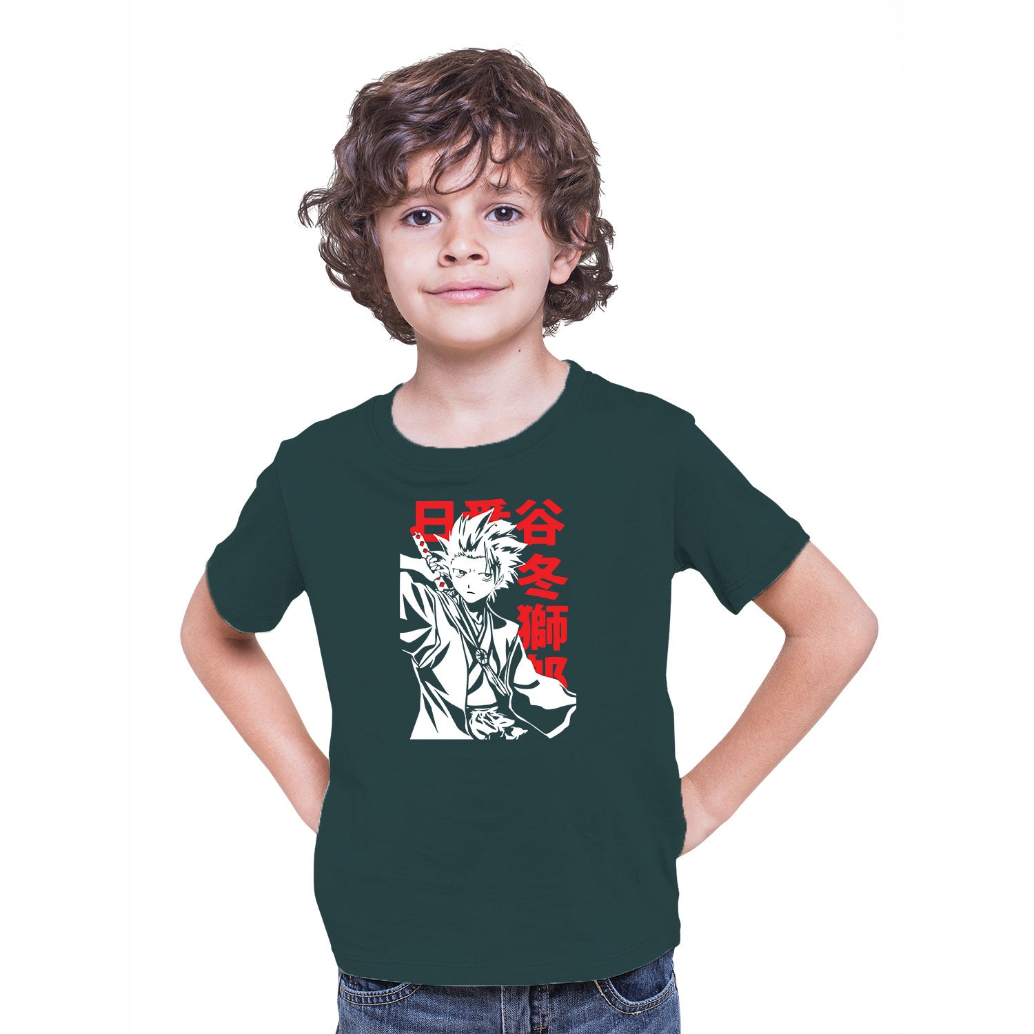 Demon Slayer Inspired Cotton Kids T-Shirt Anime Warrior Graphic Casual Wear Original Since 1997