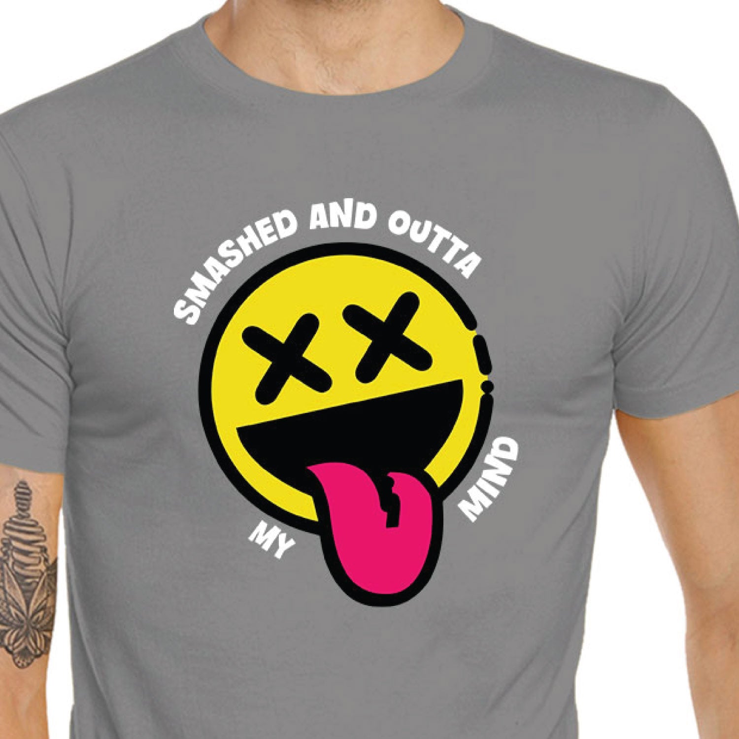 Tantra Smashed Cotton Unisex T-Shirt Everyday Casual Wear Original Since 1997 Shipping Globally