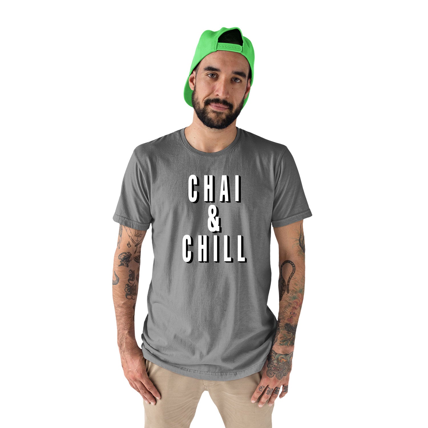 Tantra Chai & Chill Cotton Unisex T-Shirt Everyday Casual Wear Original Since 1997 Shipping Globally