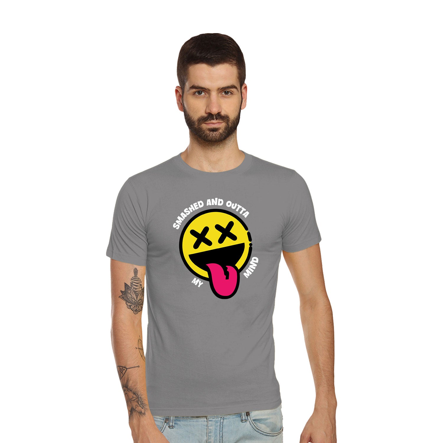 Tantra Smashed Cotton Unisex T-Shirt Everyday Casual Wear Original Since 1997 Shipping Globally