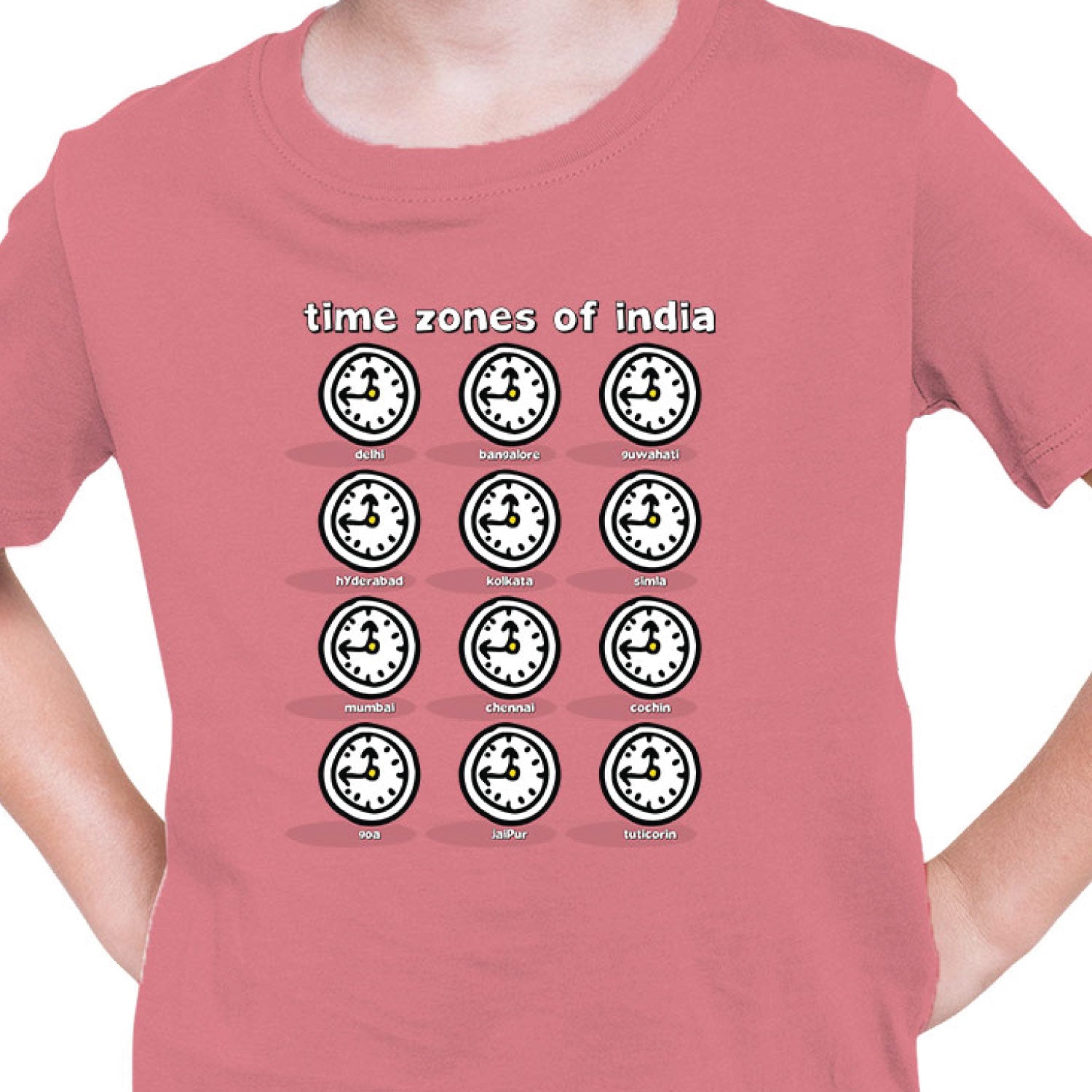 Tantra Time Zone Kids Cotton T-Shirt Everyday Casual Wear Original Since 1997 Shipping Globally