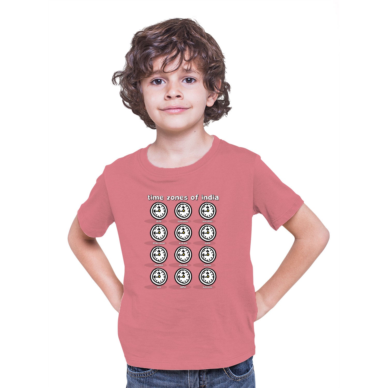 Tantra Time Zone Kids Cotton T-Shirt Everyday Casual Wear Original Since 1997 Shipping Globally