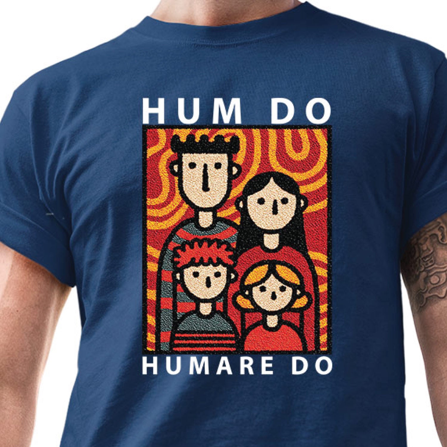 Tantra Happy Family Cotton Unisex T-Shirt Everyday Casual Wear Original Since 1997 Shipping Globally