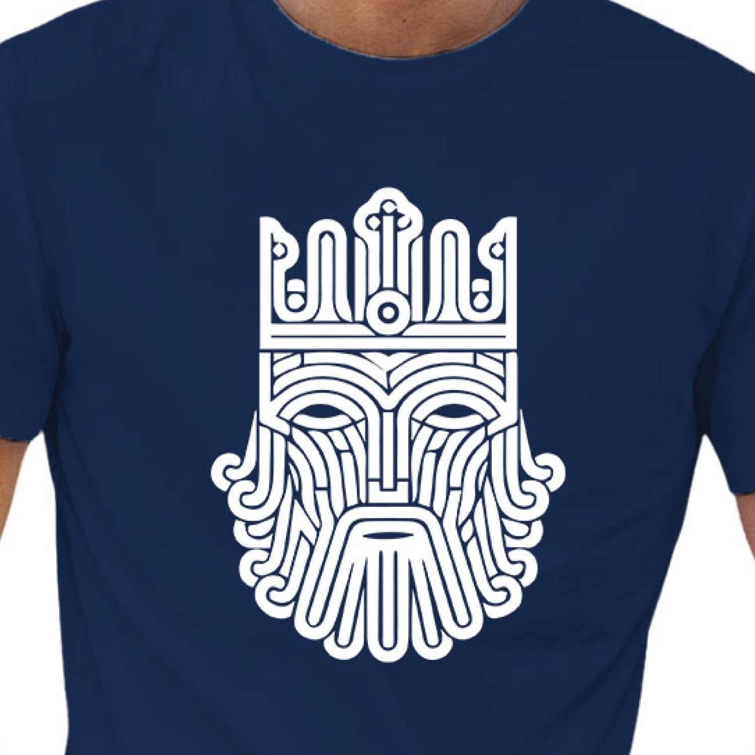 Exposure Beast Mode Greek God Front & Back Graphic Polycotton Unisex T-Shirt Everyday Casual Wear