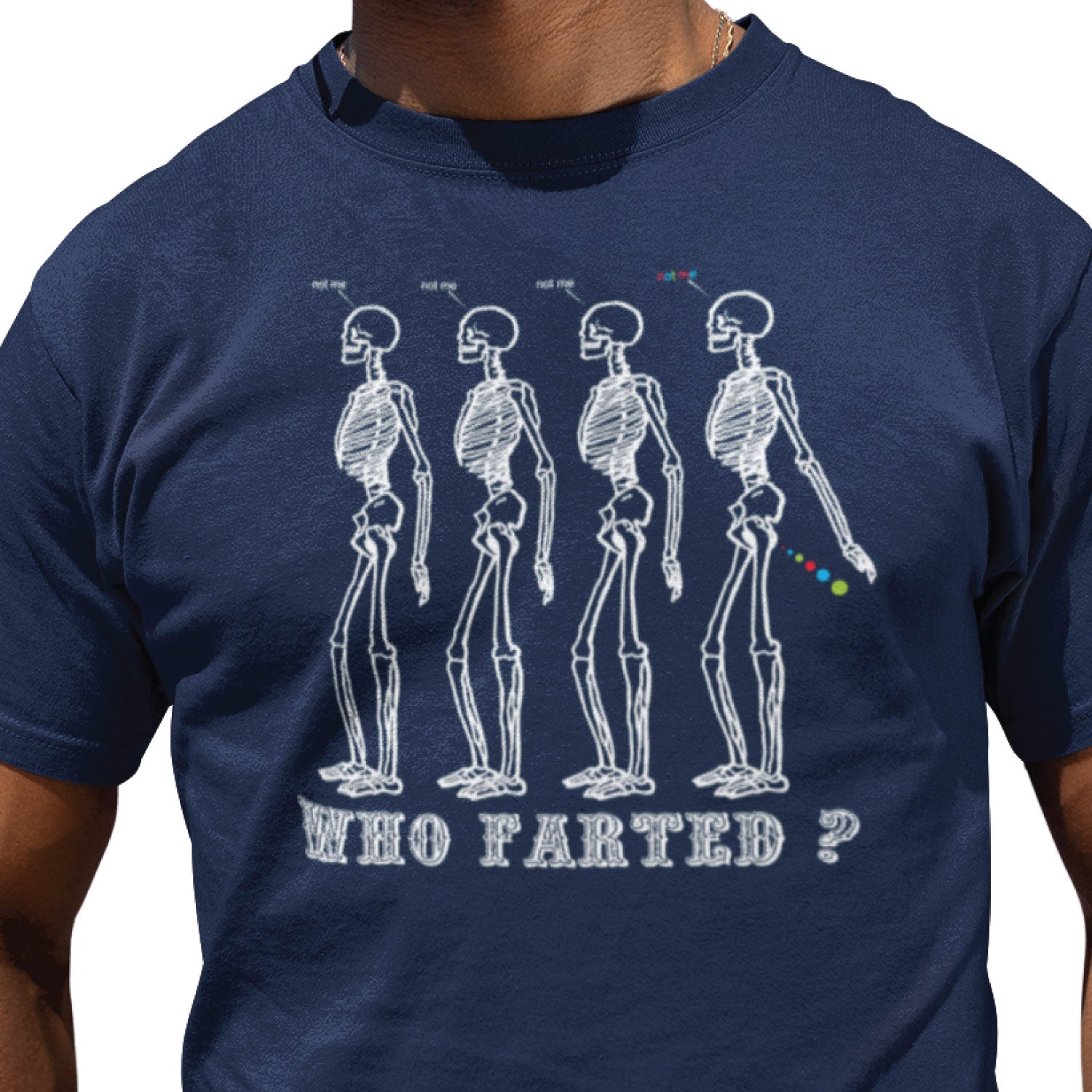 Tantra Who Farted Cotton Unisex T-Shirt Everyday Casual Wear Original Since 1997 Shipping Globally