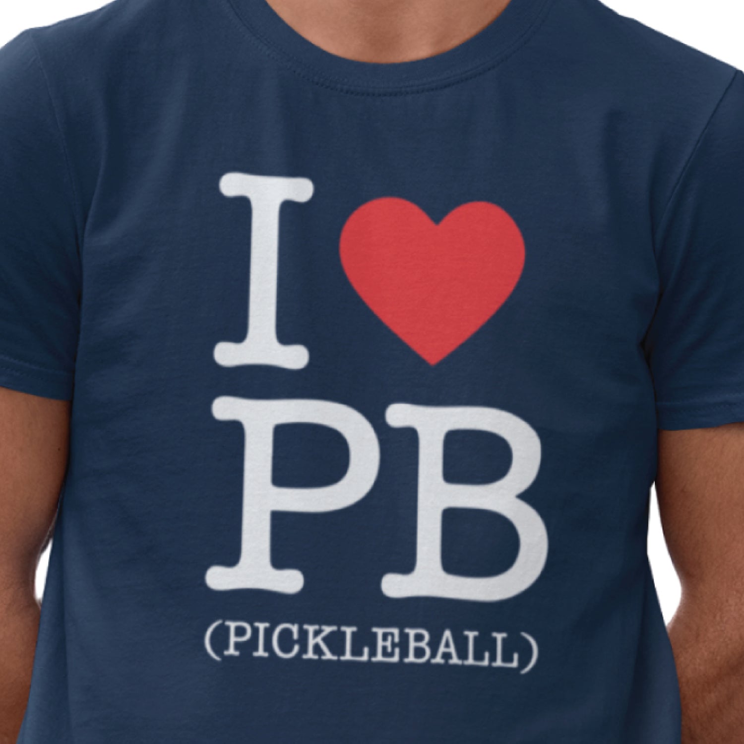 Tantra I Love Pickleball Graphic Print Cotton Unisex T-shirt Everyday Comfort Wear Original Since 1997 Shipping Globally