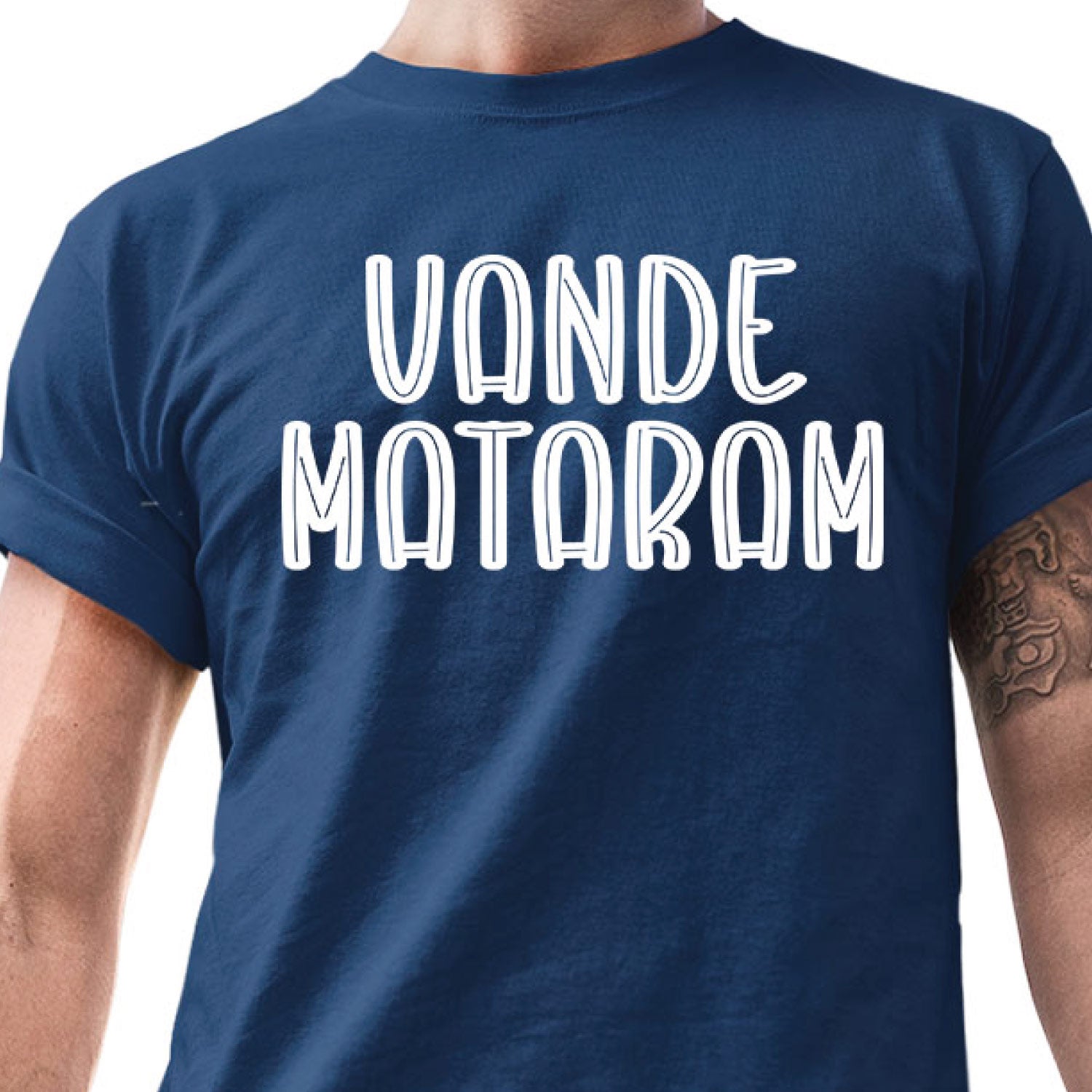 Vande Mataram Tantra Original Since 1997 Unisex Cotton Tee Everyday Wear Shipping Globally!