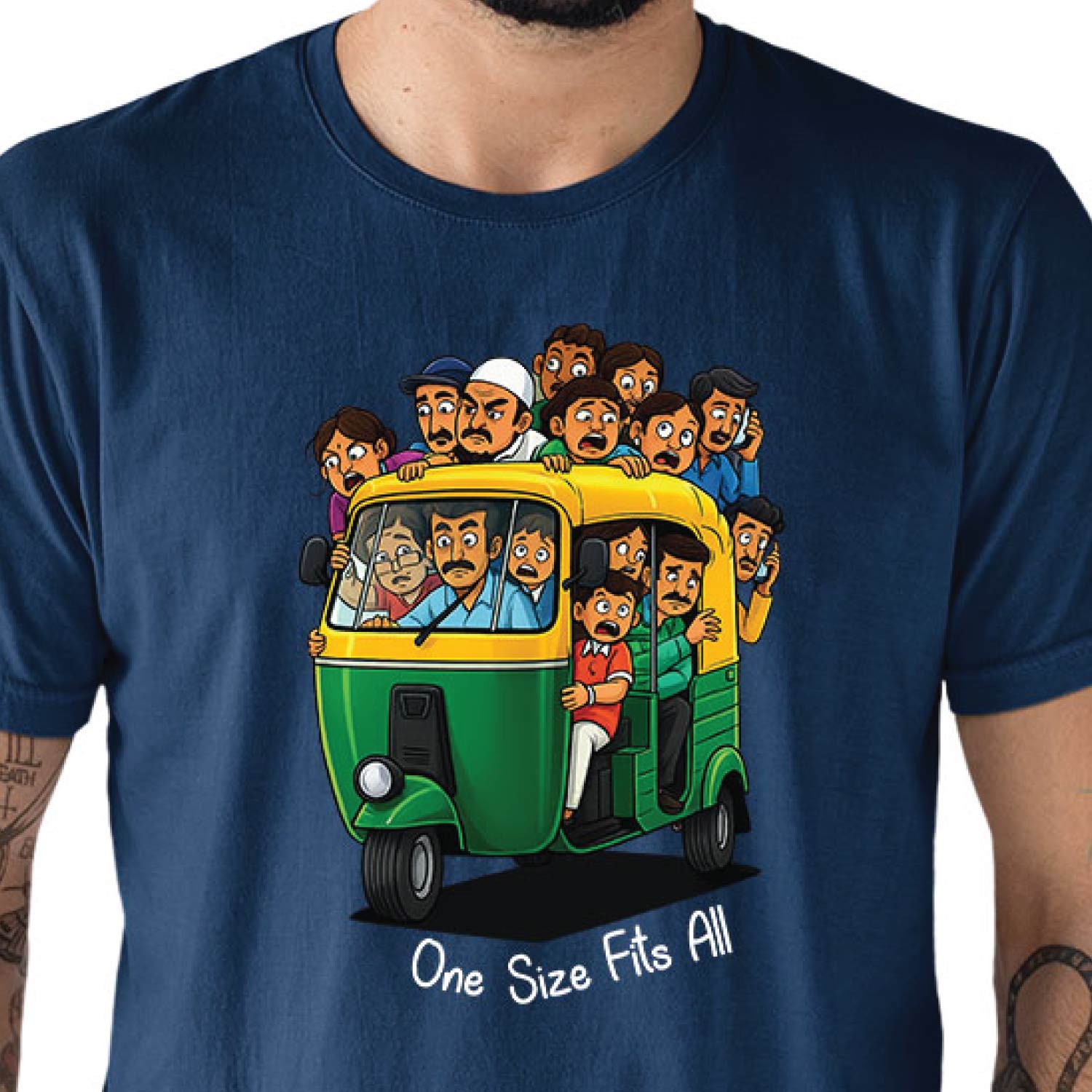 Tantra One Size Graphic Print Cotton Unisex T Shirt Everyday Comfort Wear Original Since 1997 Shipping Globally