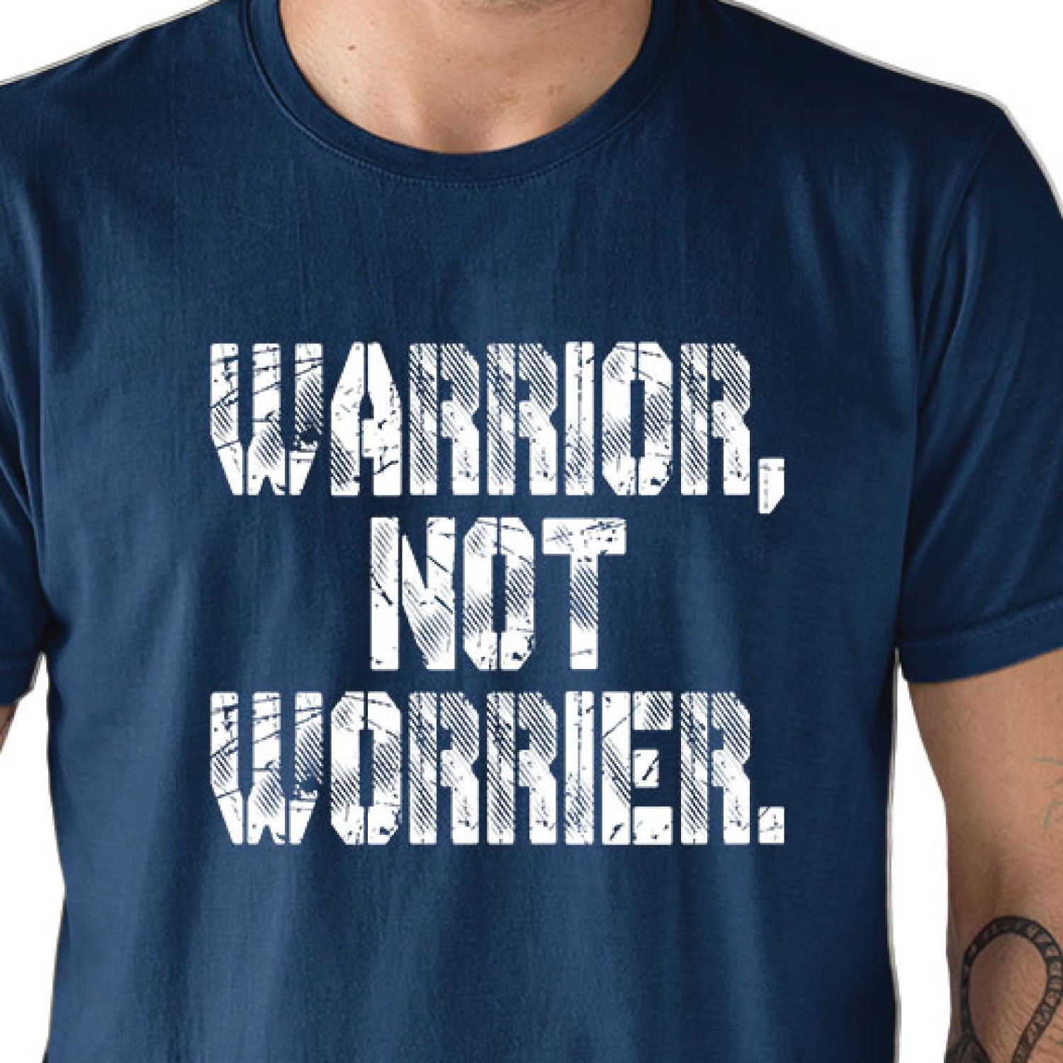 Tantra Not Worrier Cotton Unisex T-Shirt Everyday Casual Wear Original Since 1997 Shipping Globally
