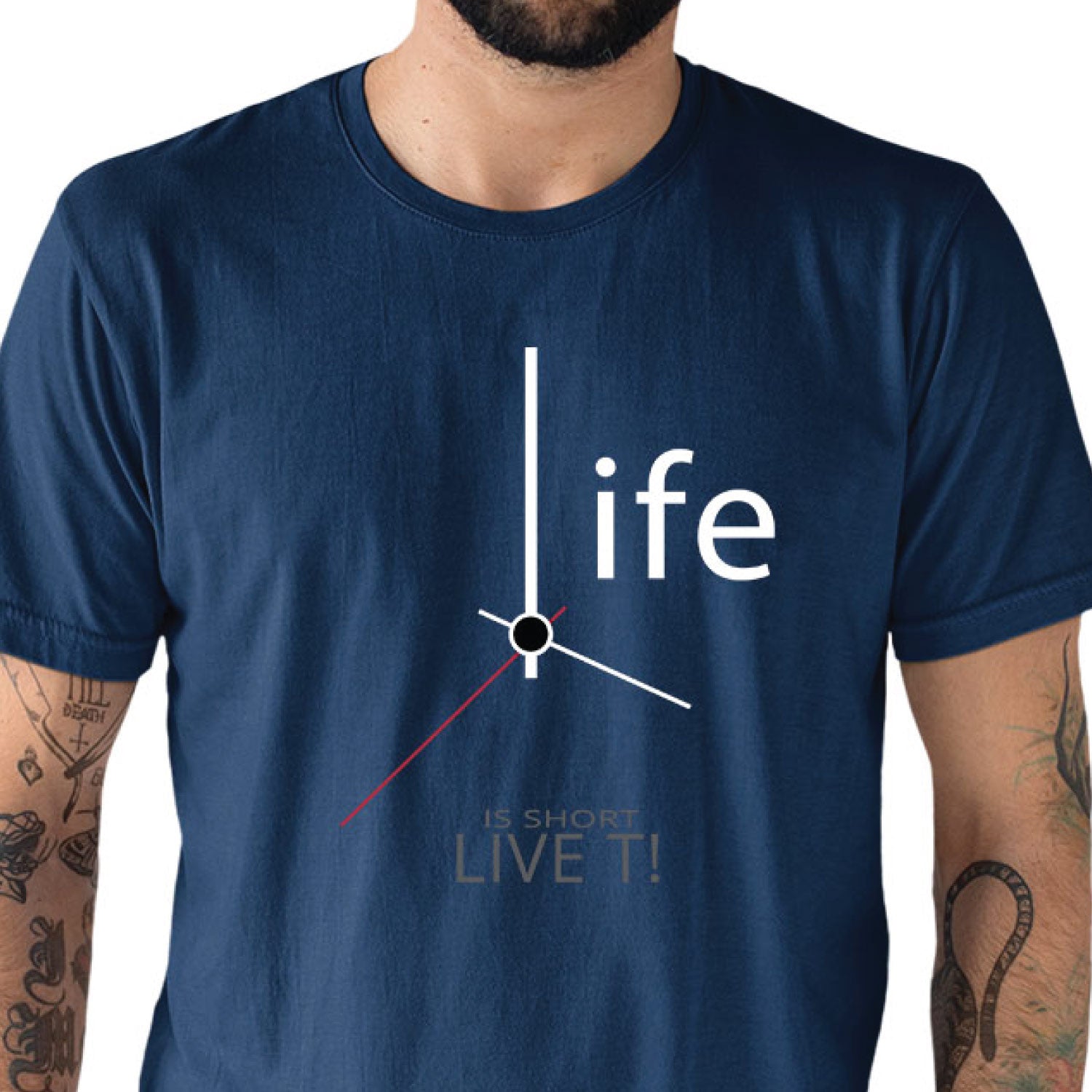 Tantra Life Live It Cotton Unisex T-Shirt Everyday Casual Wear Original Since 1997 Shipping Globally