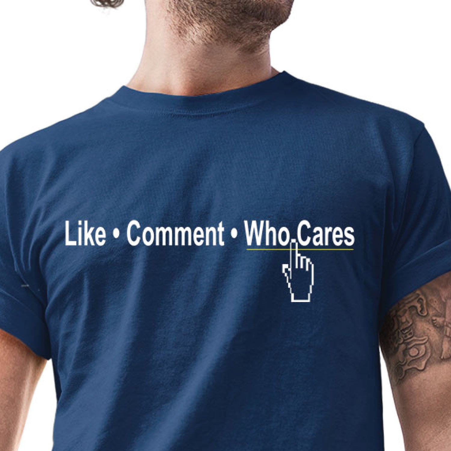 Who Cares – Tantra Original Since 1997 – Unisex Cotton Tee Everyday Wear – Shipping Globally!