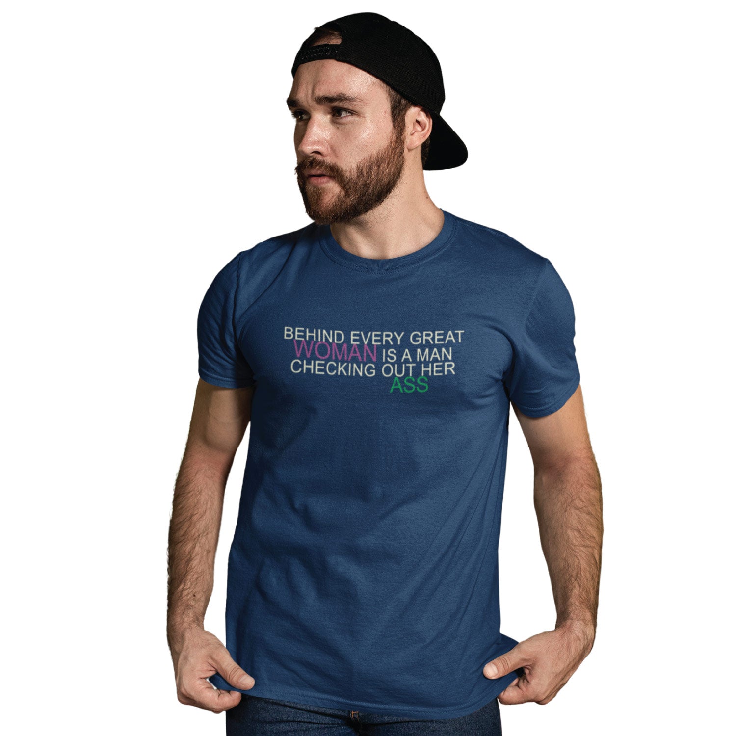 Her Ass – Tantra Original Since 1997 – Unisex Cotton Tee Everyday Wear – Shipping Globally!