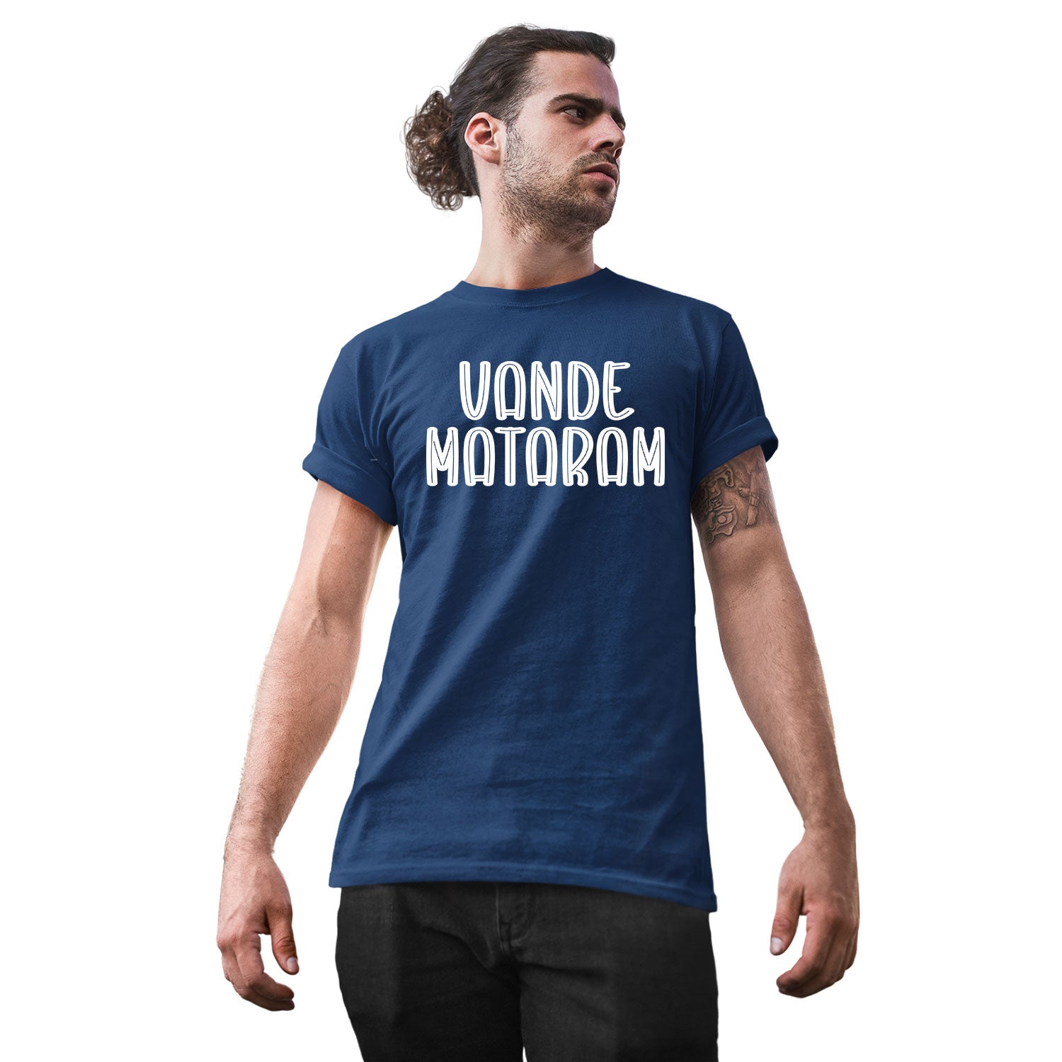 Vande Mataram Tantra Original Since 1997 Unisex Cotton Tee Everyday Wear Shipping Globally!