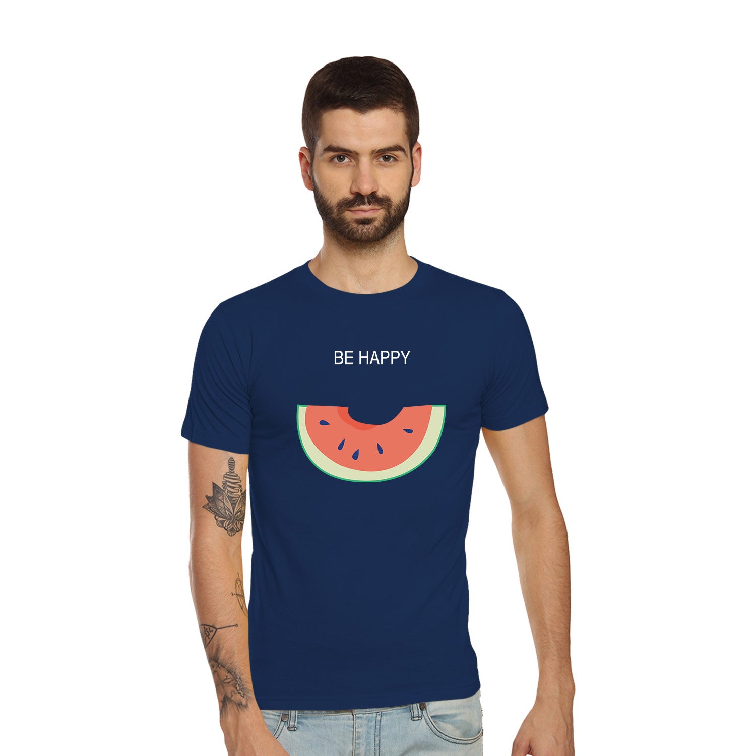 Be Happy 2 Tantra Original Since 1997 – Unisex Cotton Tee Casual Wear – Shipping Globally!