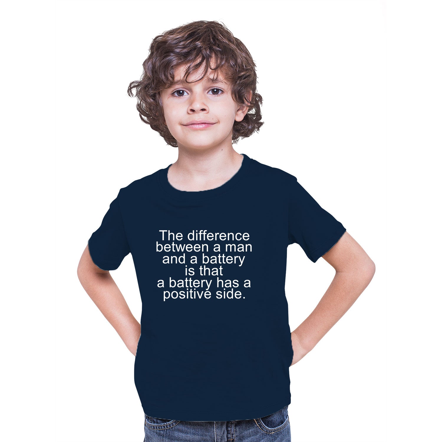 Tantra Battery Kids Cotton T-Shirt Everyday Casual Wear Original Since 1997 Shipping Globally