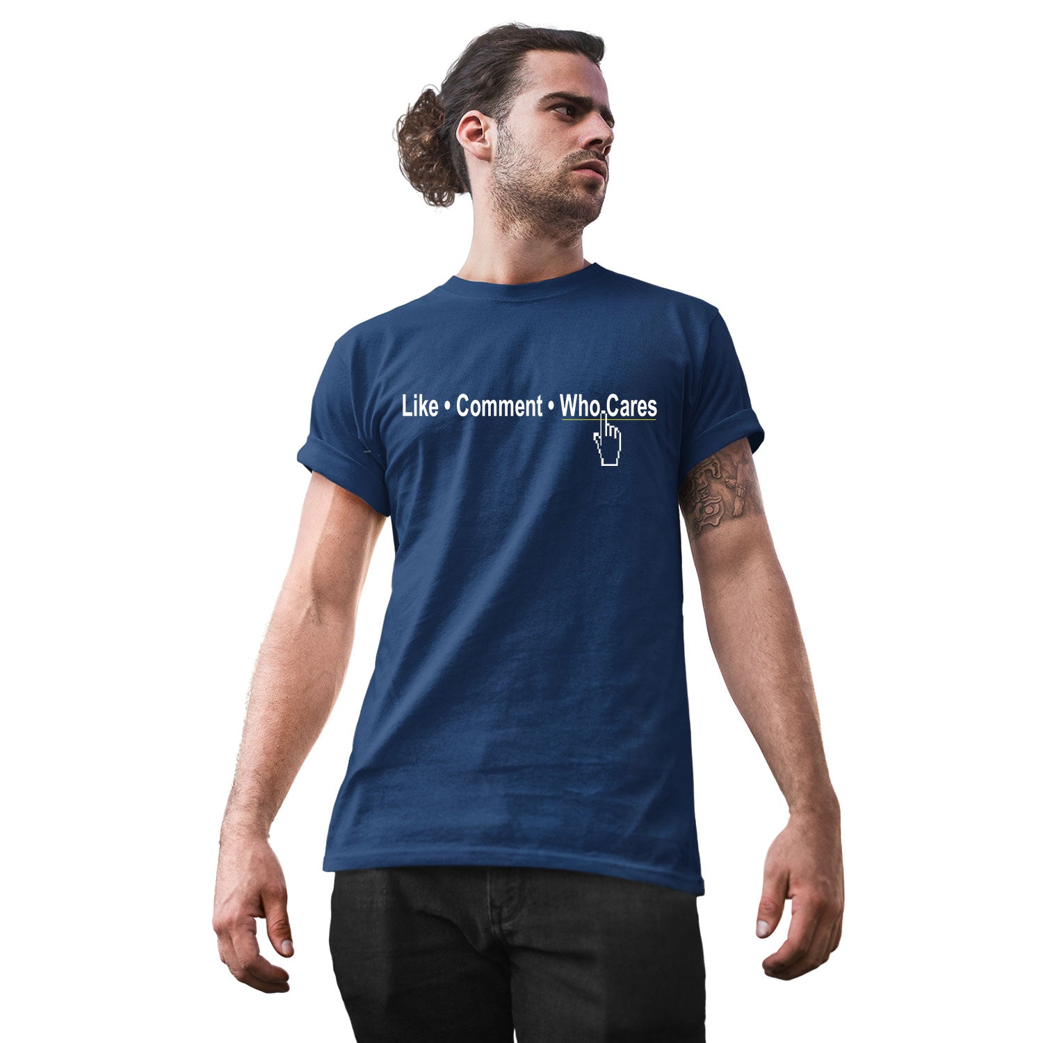 Who Cares – Tantra Original Since 1997 – Unisex Cotton Tee Everyday Wear – Shipping Globally!