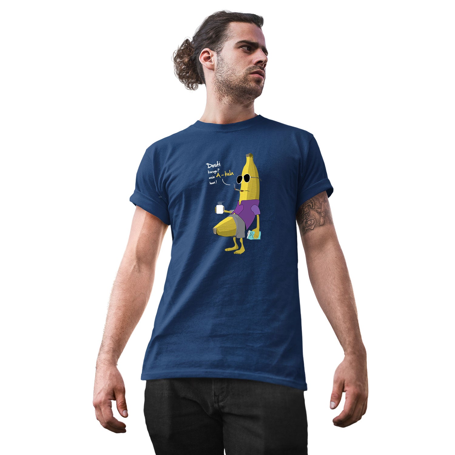 A-Kela Tantra Original Since 1997 Unisex Cotton Tee for Everyday Wear Shipping Worldwide