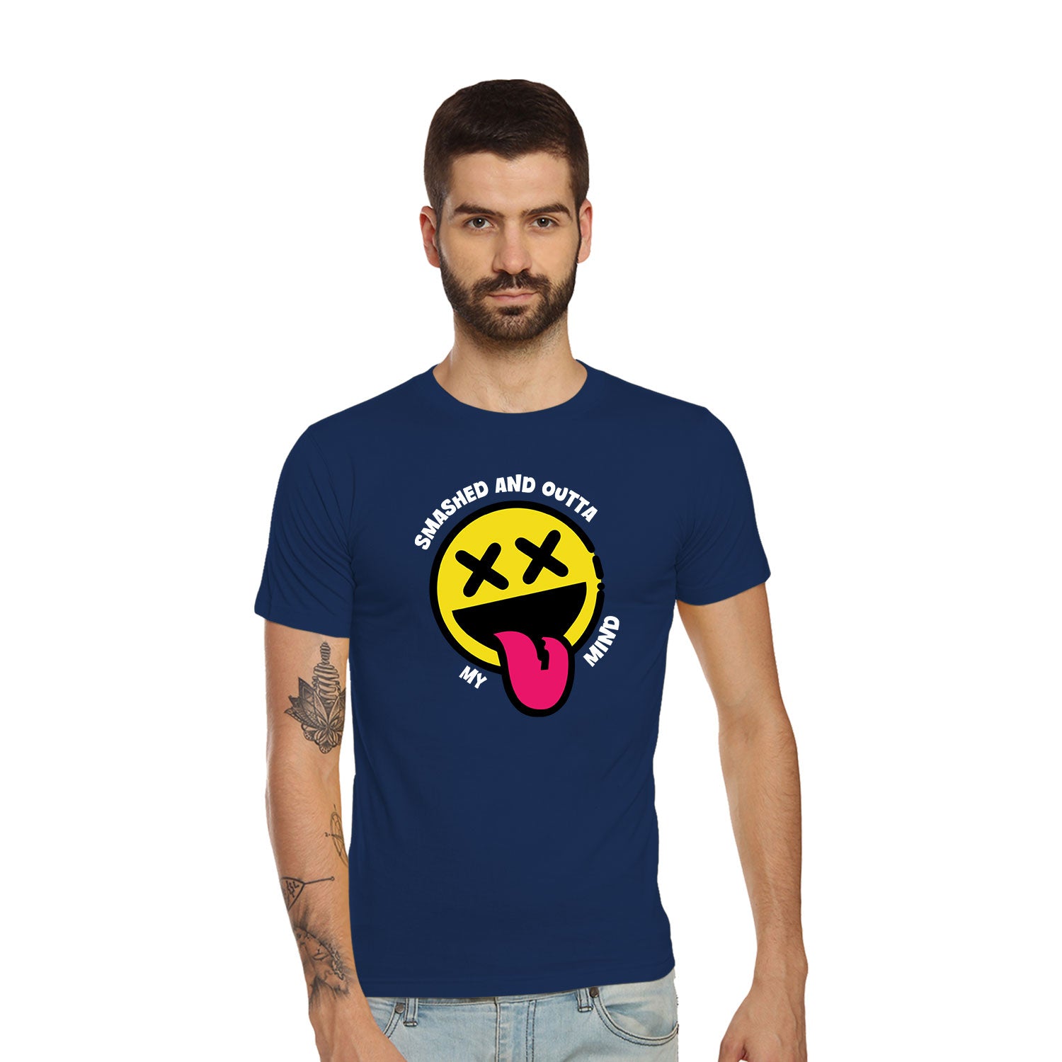 Tantra Smashed Cotton Unisex T-Shirt Everyday Casual Wear Original Since 1997 Shipping Globally