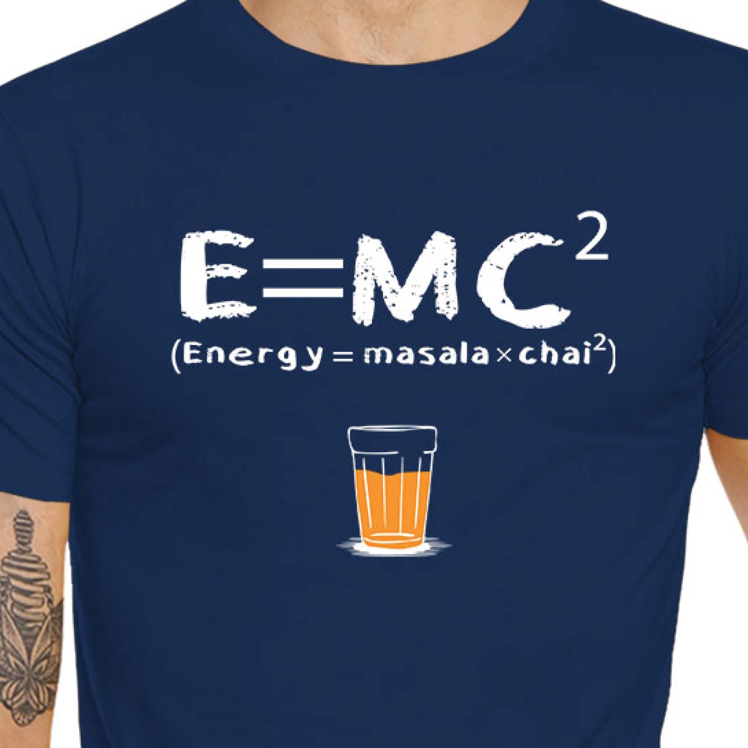 Tantra Masala Chai Cotton Unisex T-Shirt Everyday Casual Wear Original Since 1997 Shipping Globally