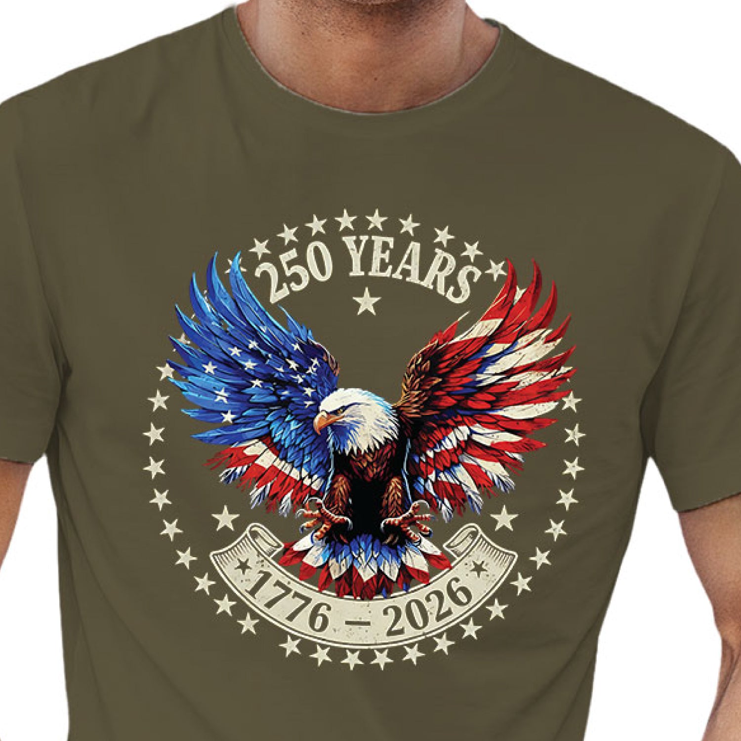 Tantra 250 Years Strong 1776-2026 Cotton Unisex T-Shirt Black Round Neck Everyday Casual Wear Original Since 1997 Shipping Globally