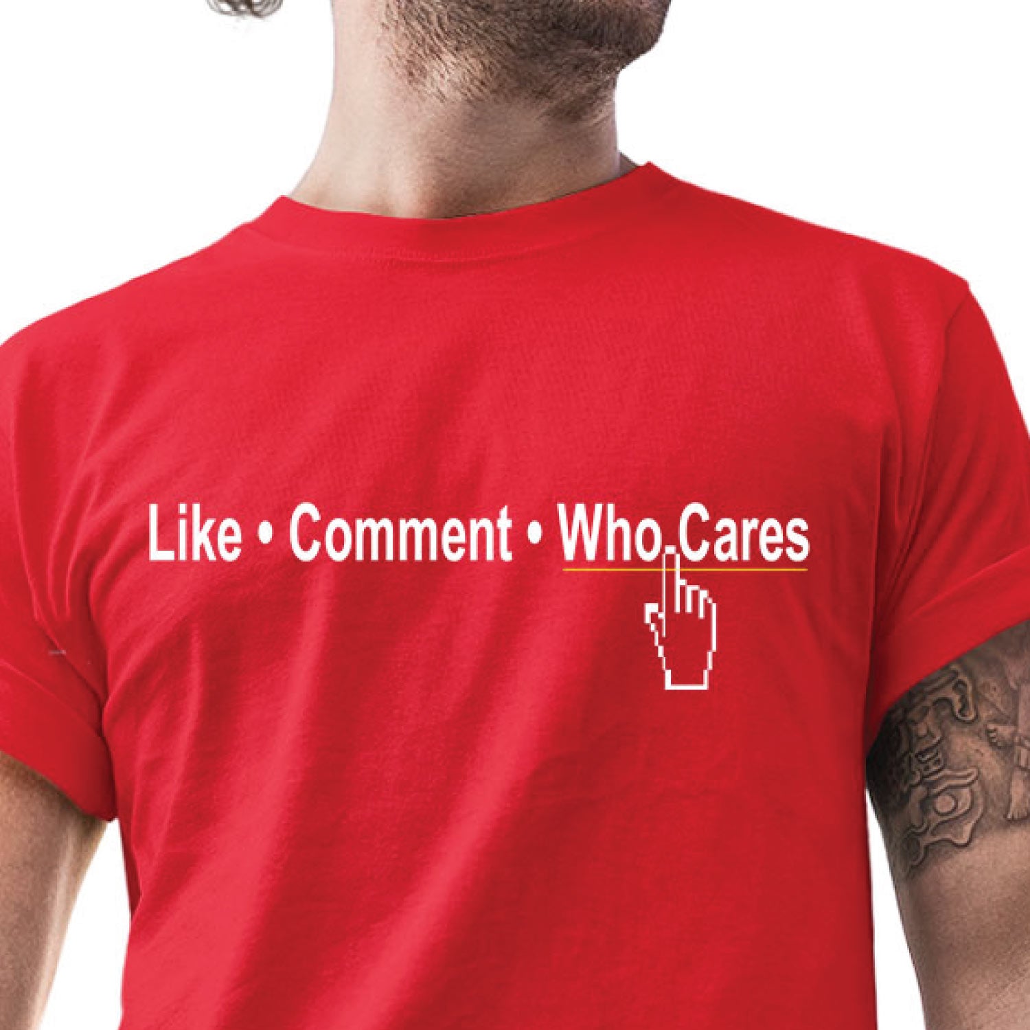 Who Cares – Tantra Original Since 1997 – Unisex Cotton Tee Everyday Wear – Shipping Globally!