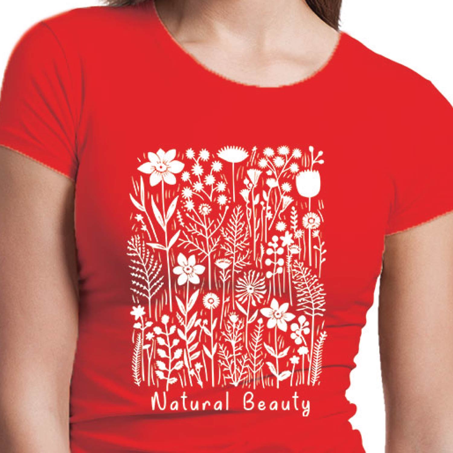 Tantra Natural Beauty Women's Graphic Print Cotton T-shirt Original Since 1997 Shipping Globally