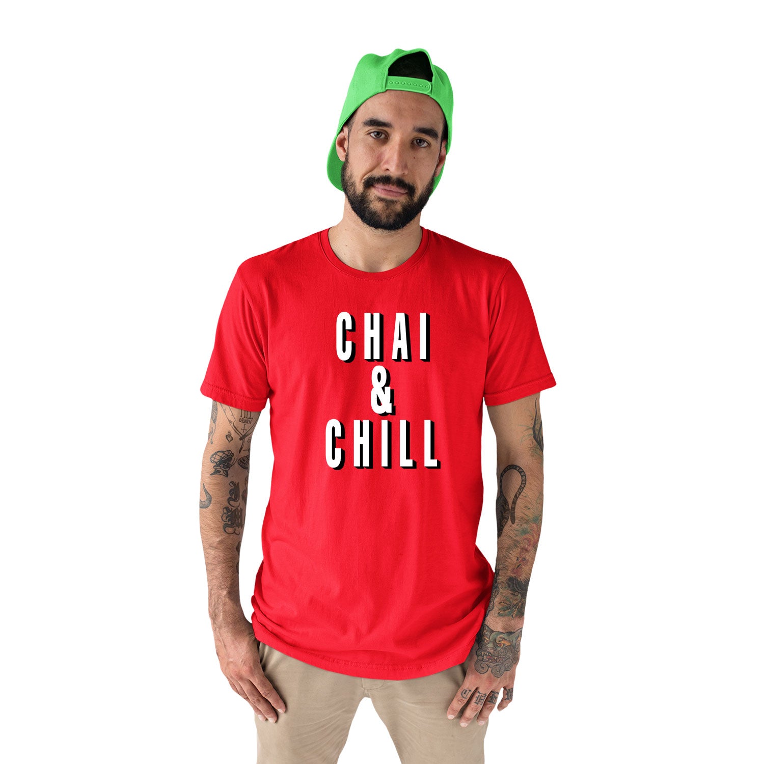 Tantra Chai & Chill Cotton Unisex T-Shirt Everyday Casual Wear Original Since 1997 Shipping Globally