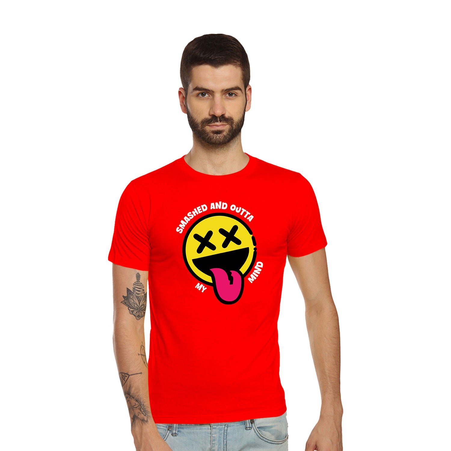Tantra Smashed Cotton Unisex T-Shirt Everyday Casual Wear Original Since 1997 Shipping Globally