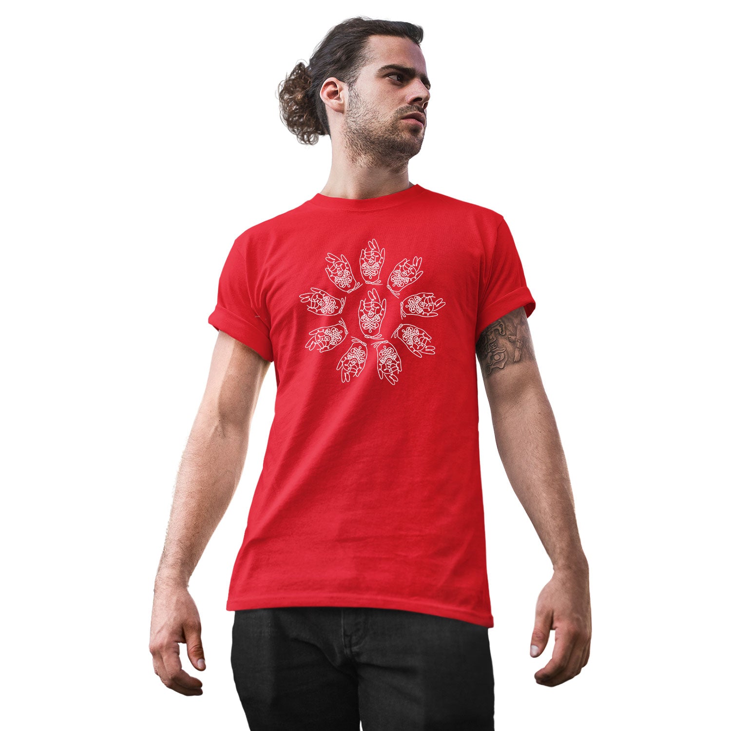 Mudra – Tantra Original Since 1997 – Unisex Cotton Tee Everyday Wear – Shipping Globally!