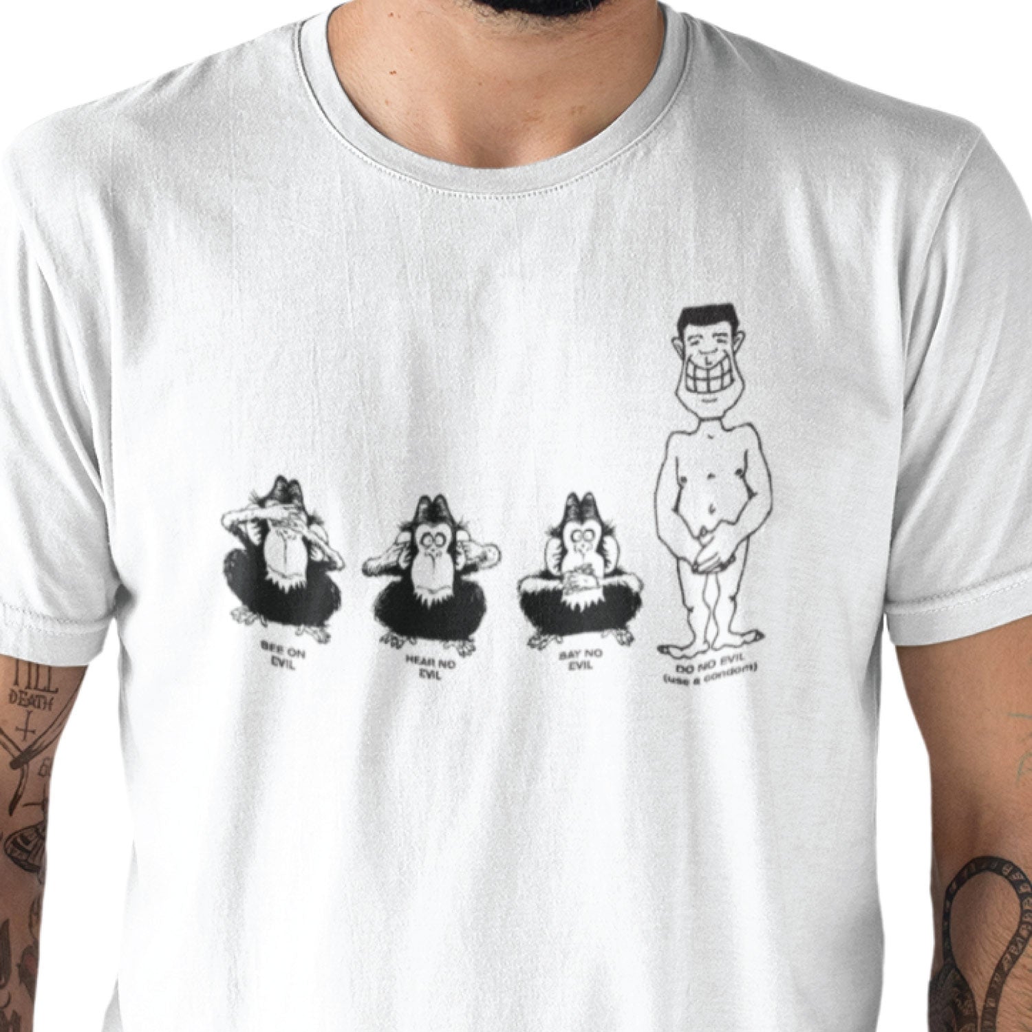 Tantra Devil Not Evil Cotton Unisex T-Shirt Everyday Casual Wear Original Since 1997 Shipping Globally