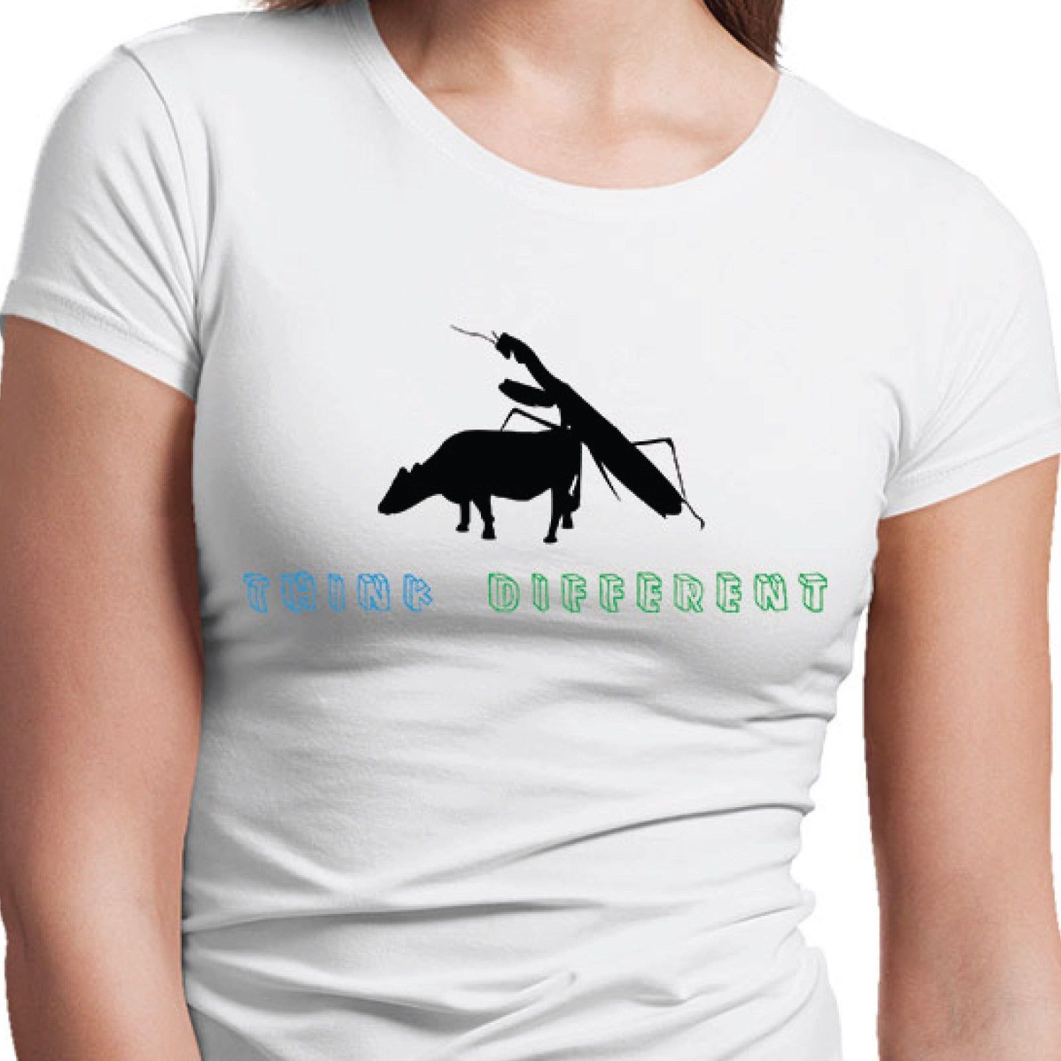 Tantra Think Different Women’s Cotton T-Shirt Everyday Casual Wear Original Since 1997 Shipping Globally