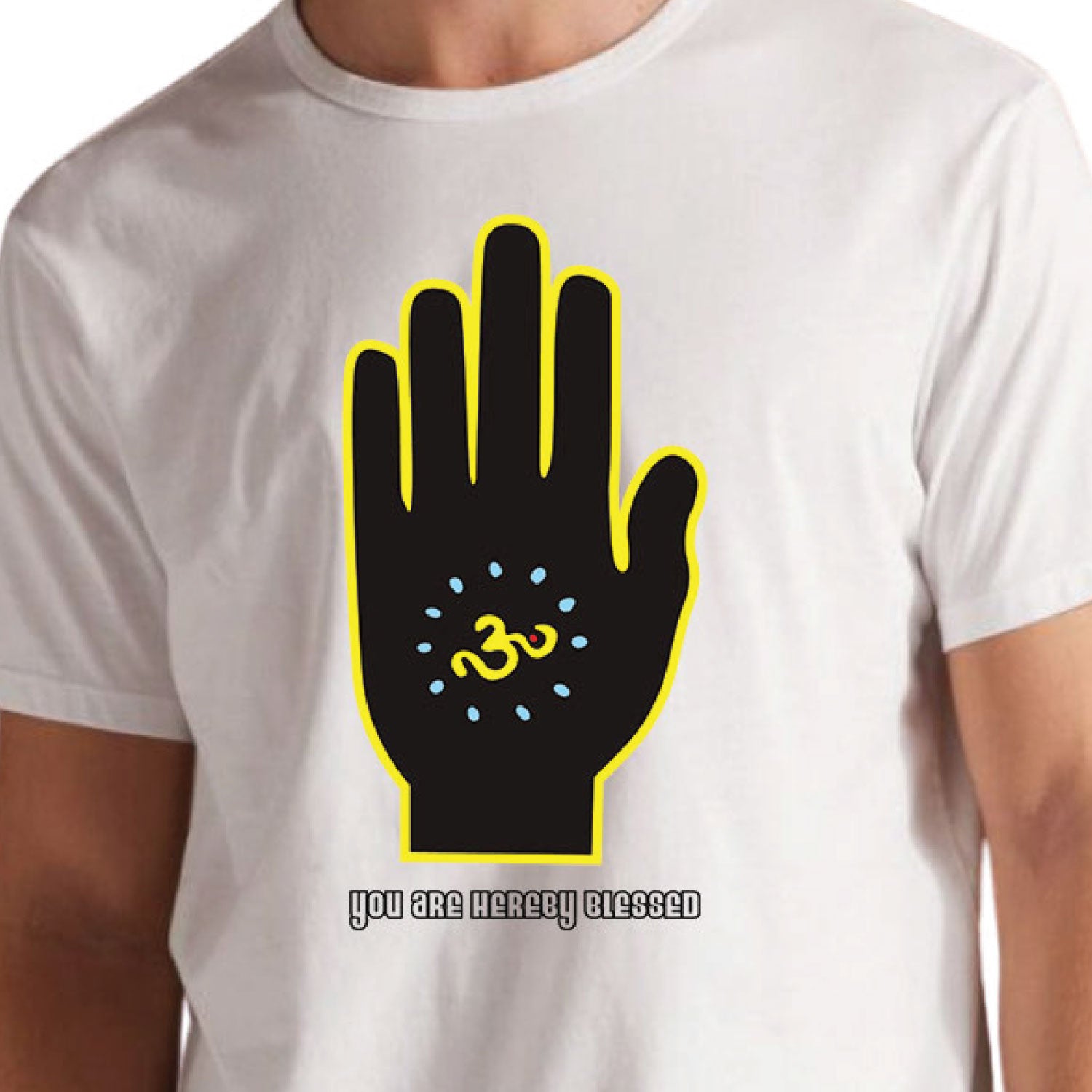 Hereby Blessed Men's Cotton T-Shirt Regular Fit Casual Wear Original Since 1997 Shipping Globally