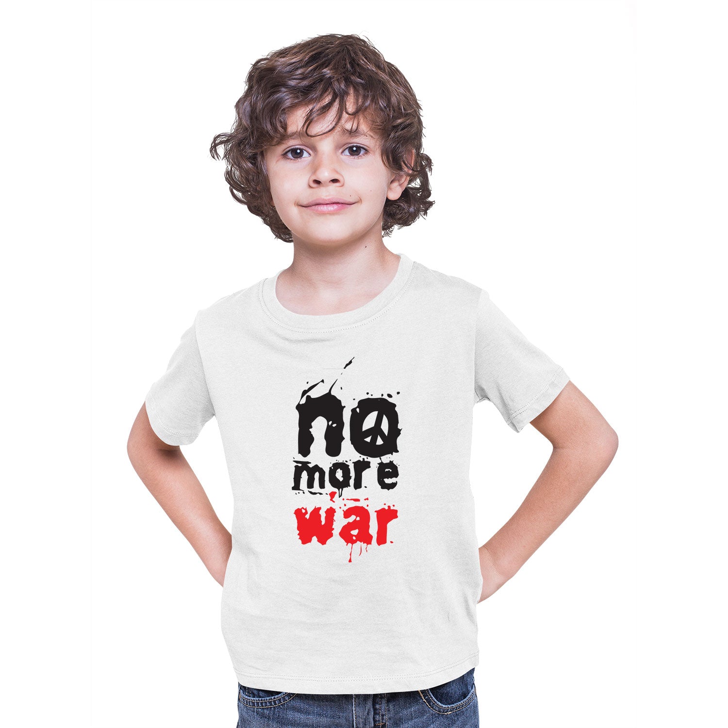 Tantra No War Kids Cotton T-Shirt Everyday Casual Wear Original Since 1997 Shipping Globally