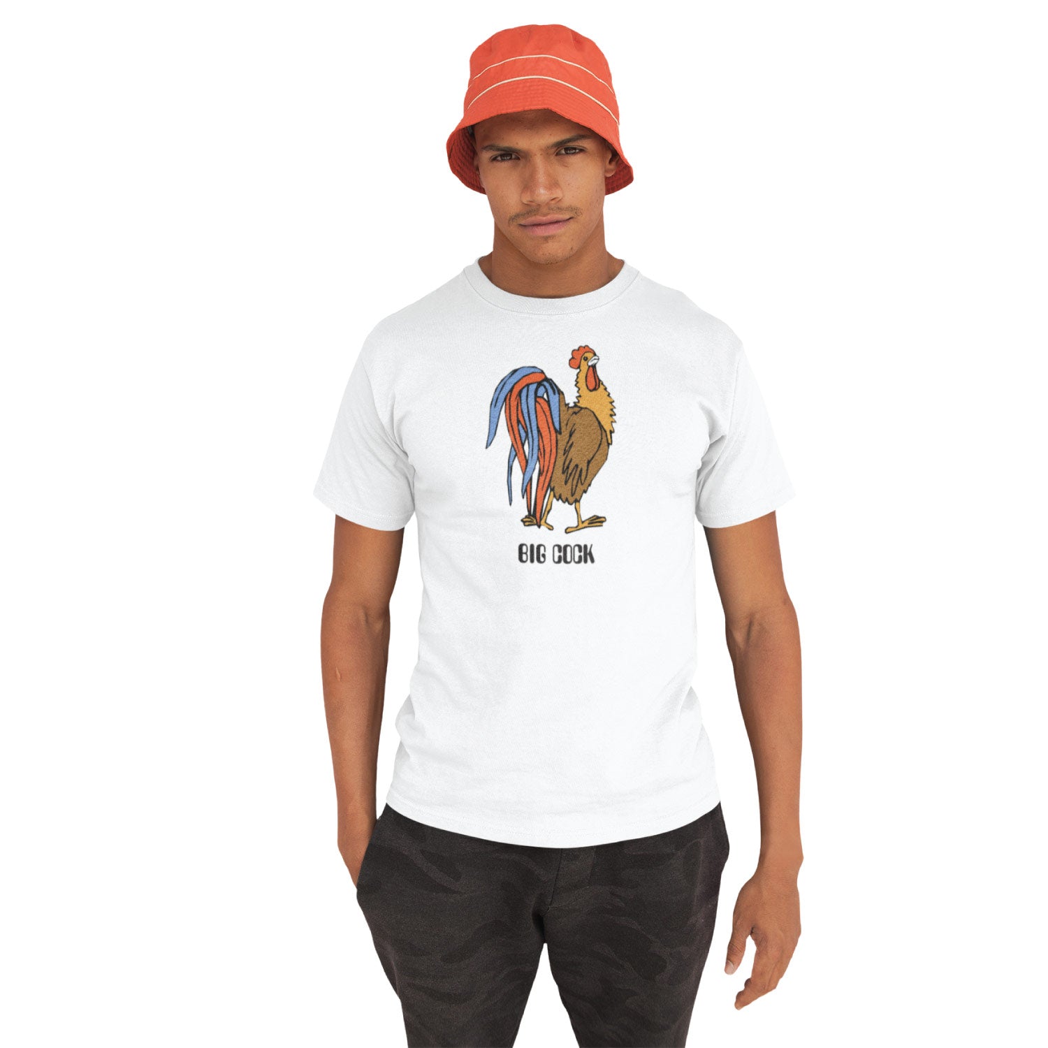 Cock – Tantra Original Since 1997 – Unisex Cotton Tee Everyday Wear – Shipping Globally!