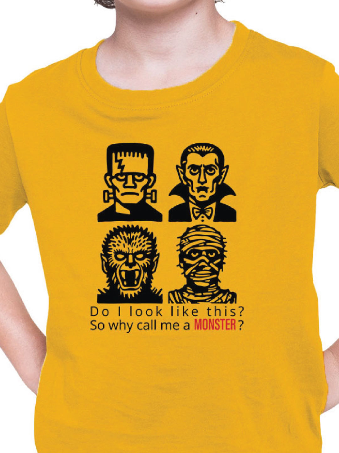 Monster Kids Cotton T-Shirt Casual Wear Original Since 1997