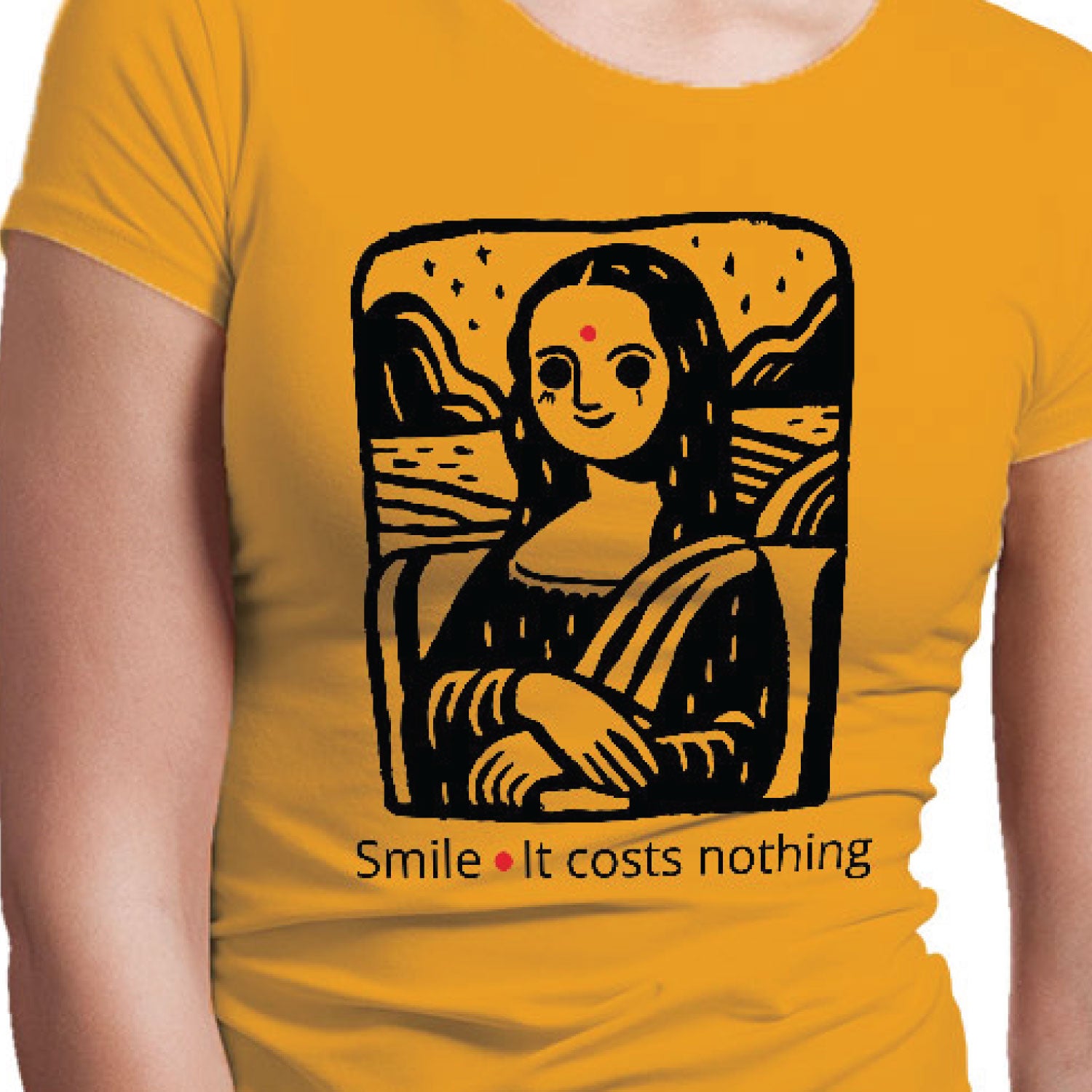 Smile It Costs Nothing Cotton Women's T-Shirt Casual Wear Original Since 1997