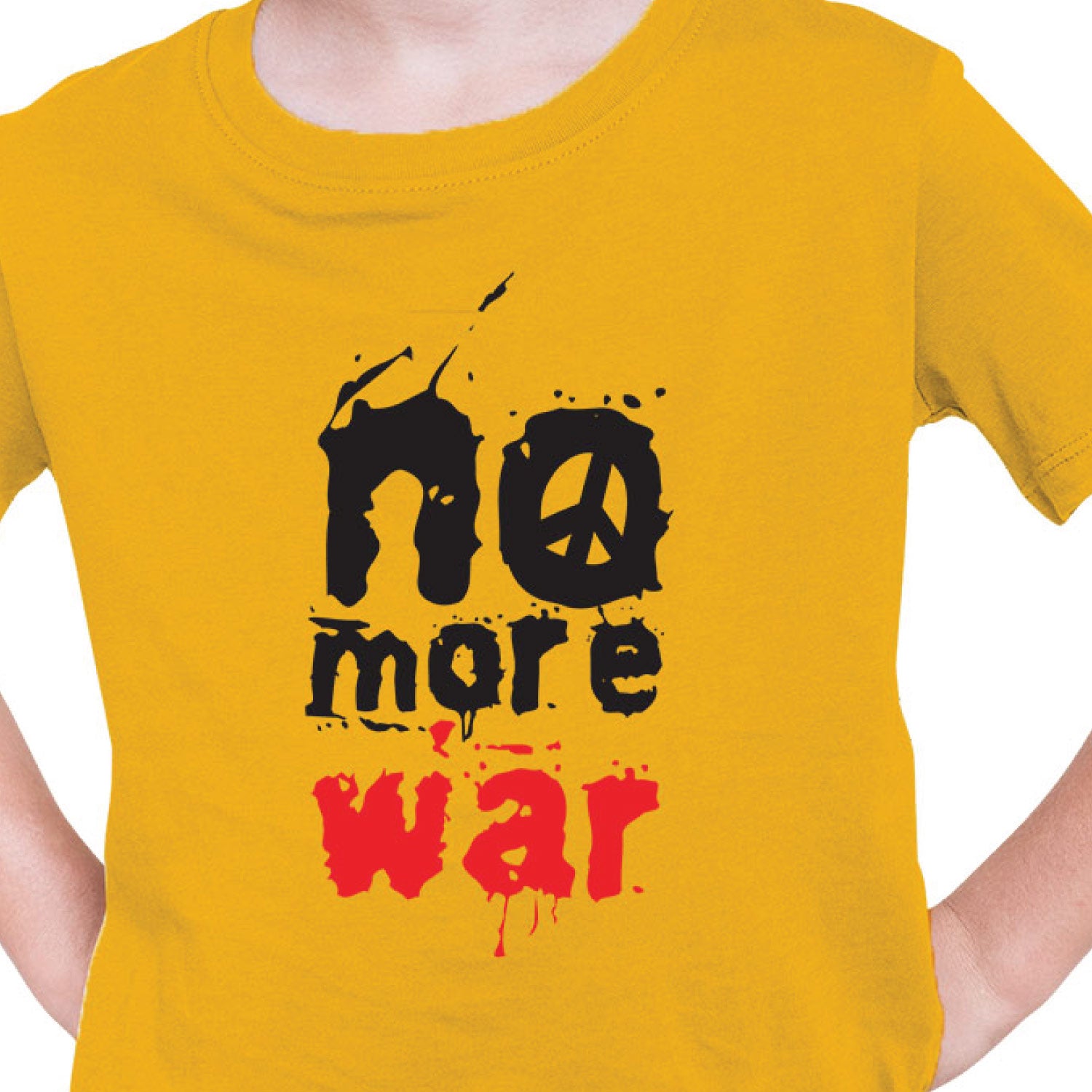 Tantra No War Kids Cotton T-Shirt Everyday Casual Wear Original Since 1997 Shipping Globally